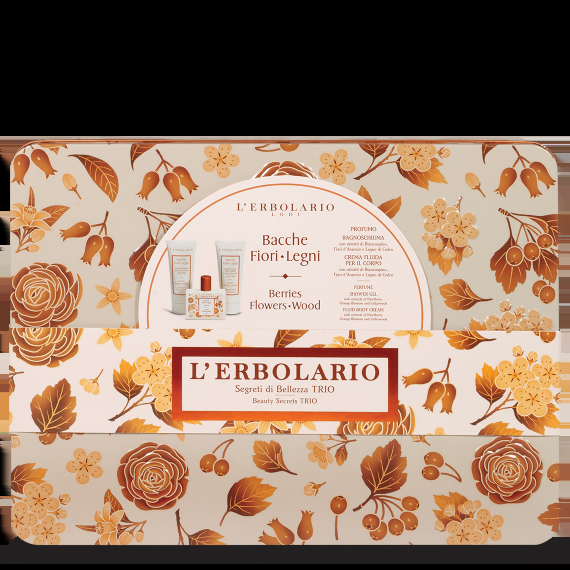 L'erbolario Segreti di Bellezza TRIO Bacche Fiori Legni shopping online