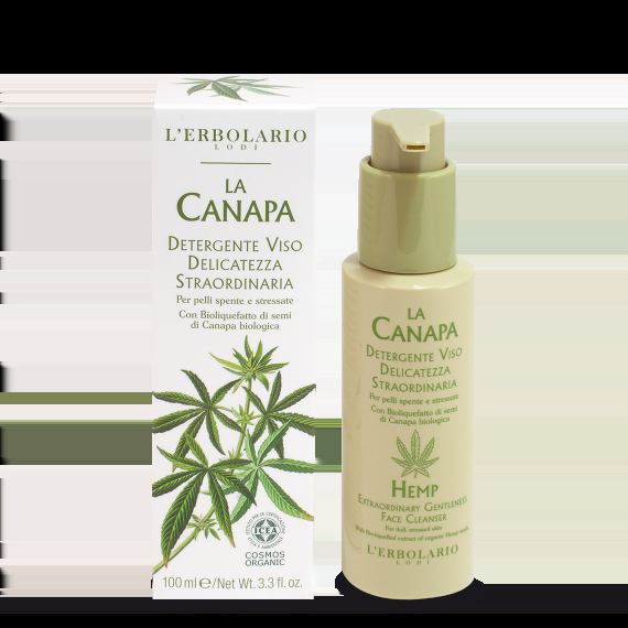 L'erbolario Gel Detergente Viso Delicatezza Straordinaria La Canapa shopping online