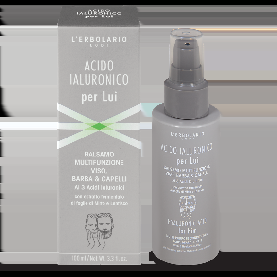 L'erbolario Balsamo Viso, Barba & Capelli Acido Ialuronico per Lui shopping online