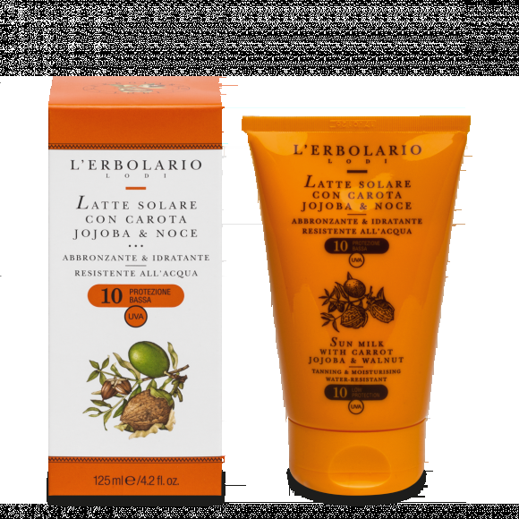 L'erbolario Latte Solare Viso e Corpo SPF 10 shopping online