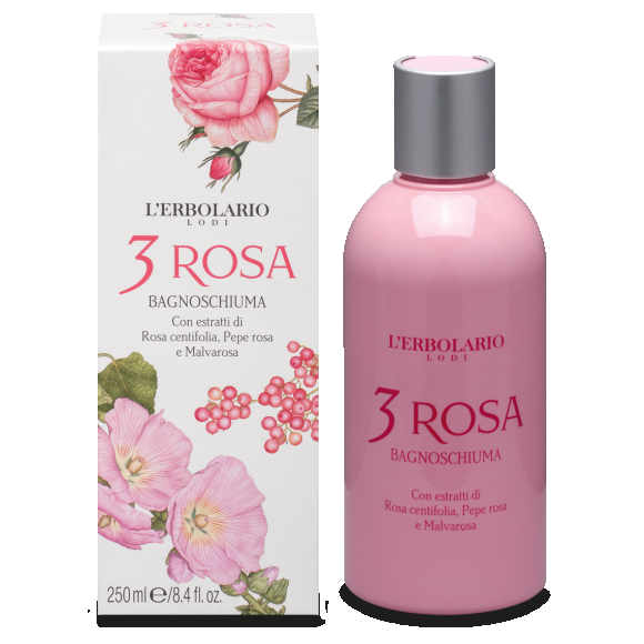 L'erbolario Bagnoschiuma 3 Rosa shopping online