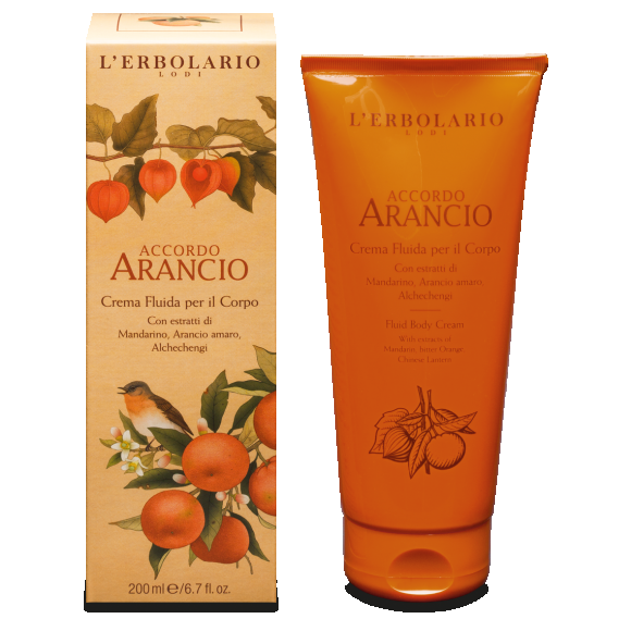 L'erbolario Crema Fluida per il Corpo Accordo Arancio shopping online