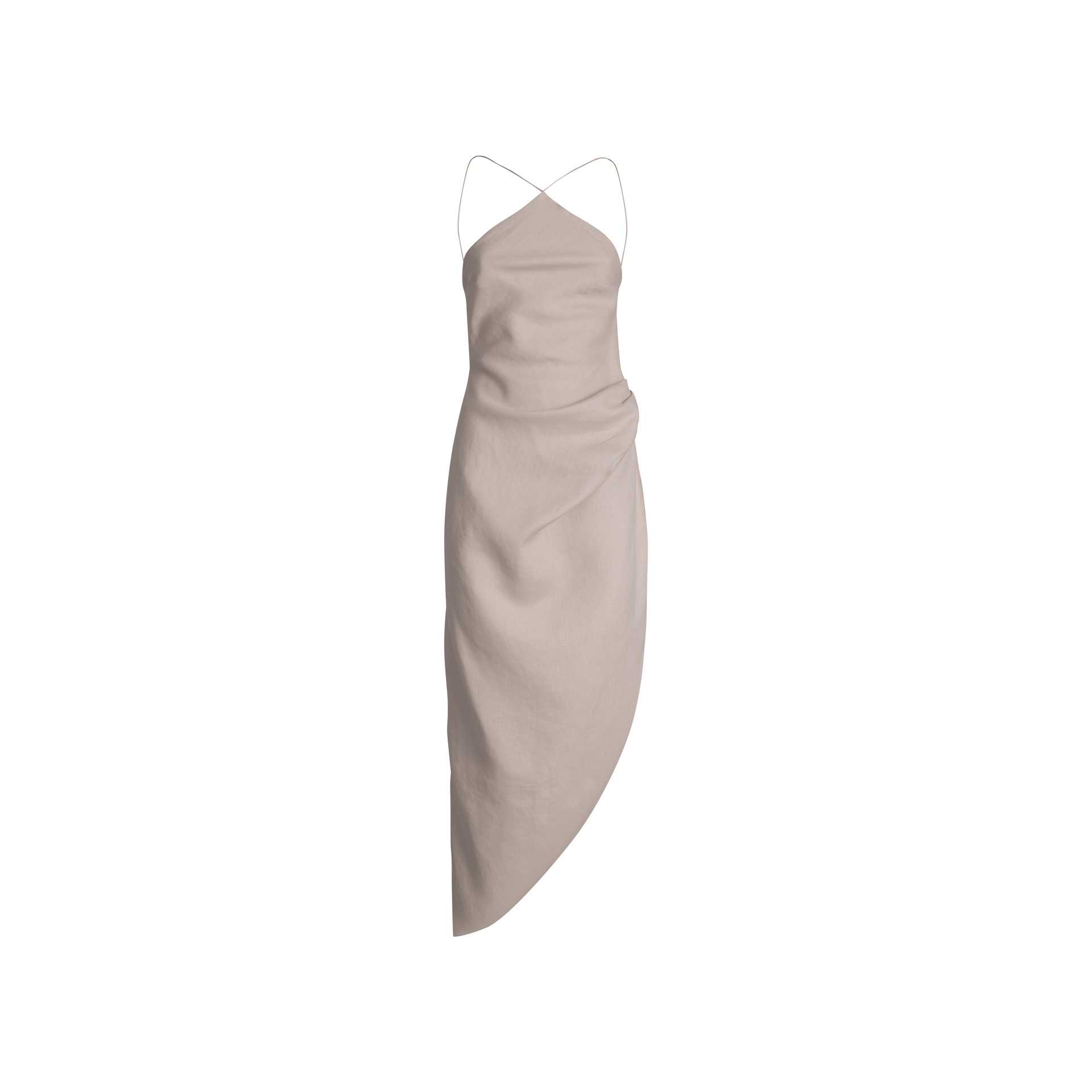 Nineminutes IMNOTPERFECT – THE TOMI MIDI LINUM SAND shopping online