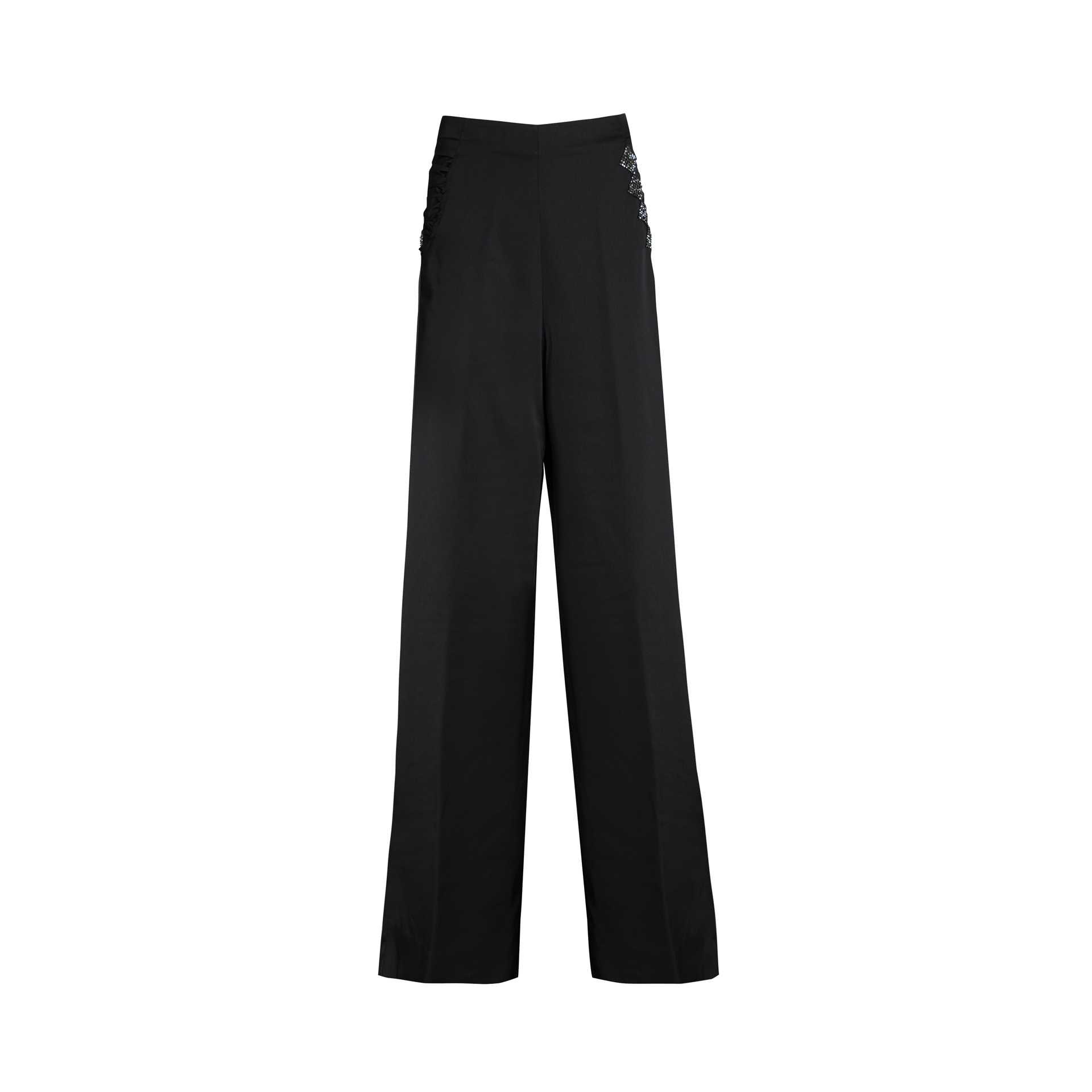 Nineminutes U&O – THE CURLING PANT NERO shopping online