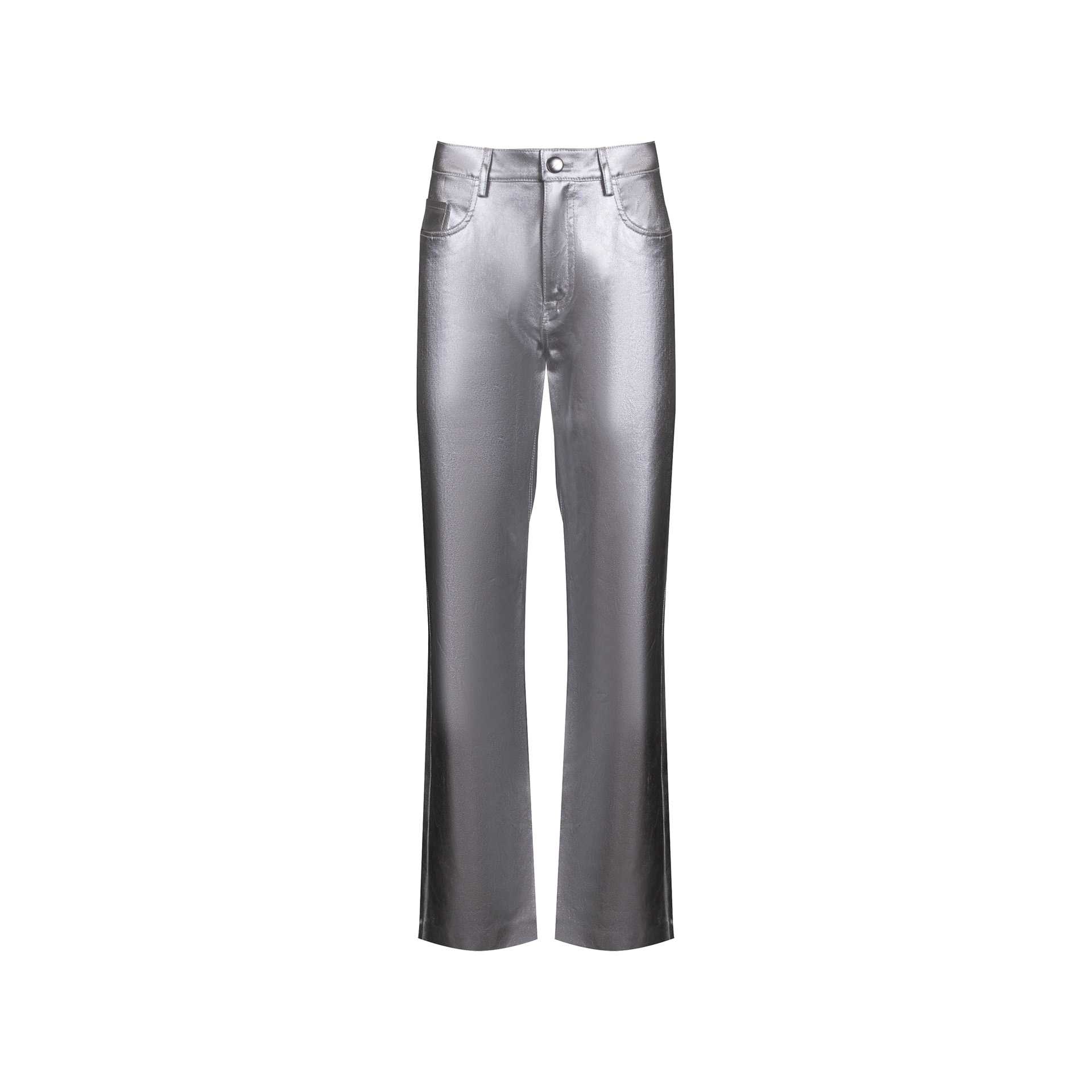 Nineminutes REVERSIBLE – THE RIVIERA PANTS SILVER DENIM shopping online