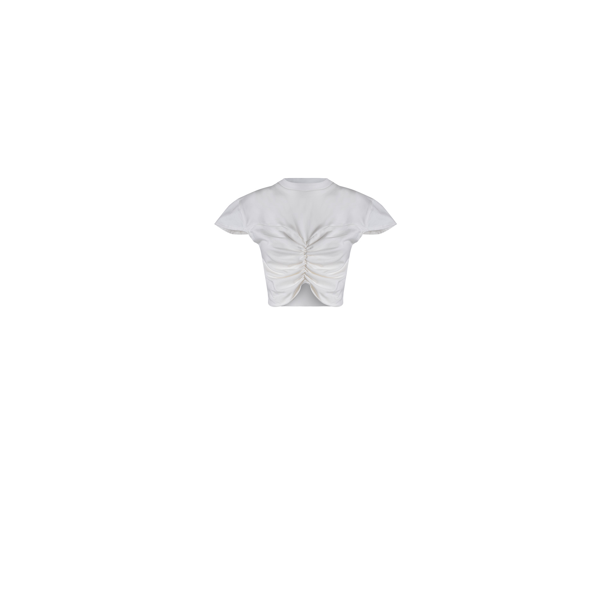 Nineminutes REVERSIBLE – THE BUTTERFLY TEE WHITE shopping online