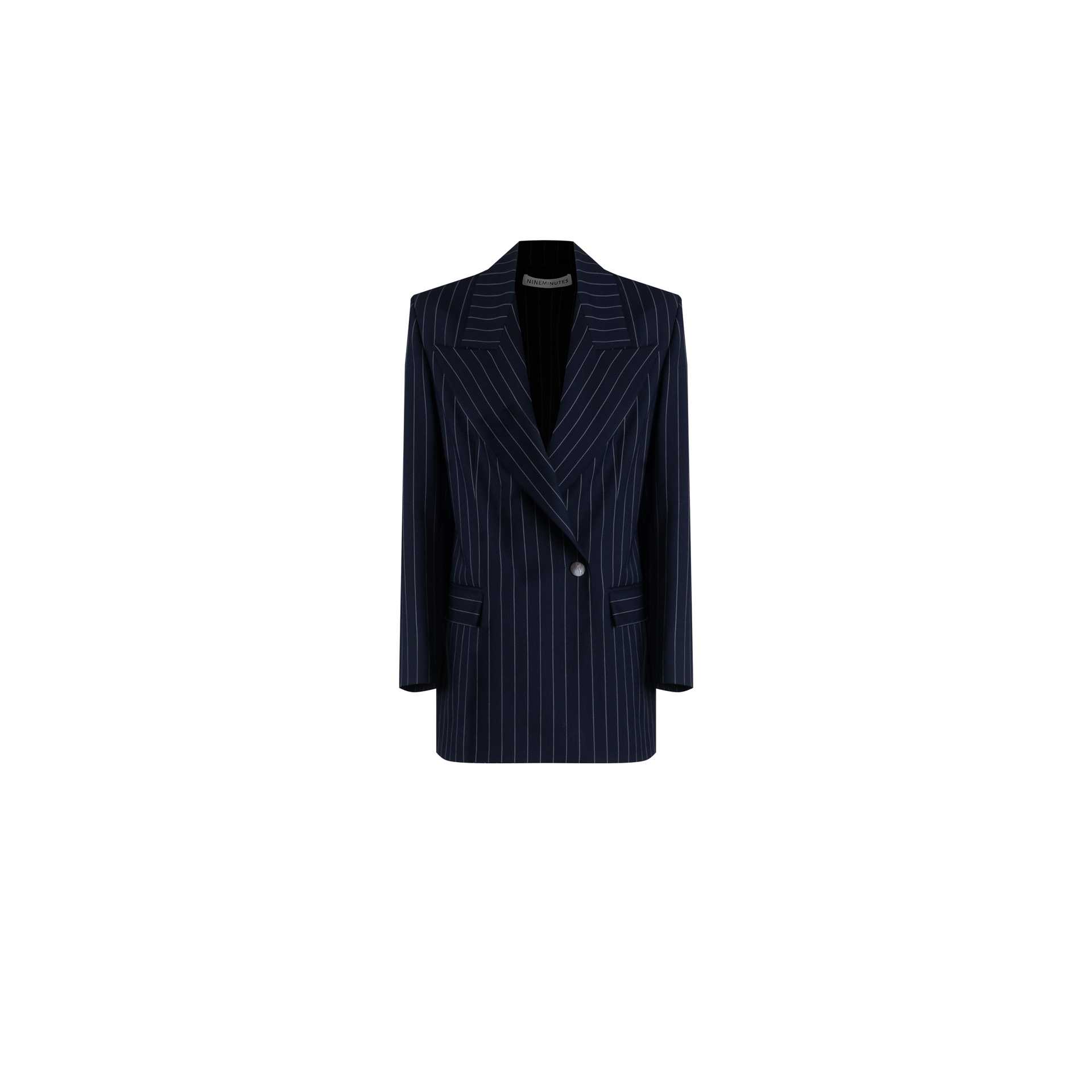 Nineminutes REVERSIBLE -THE BLAZER STRIPE PEARL shopping online