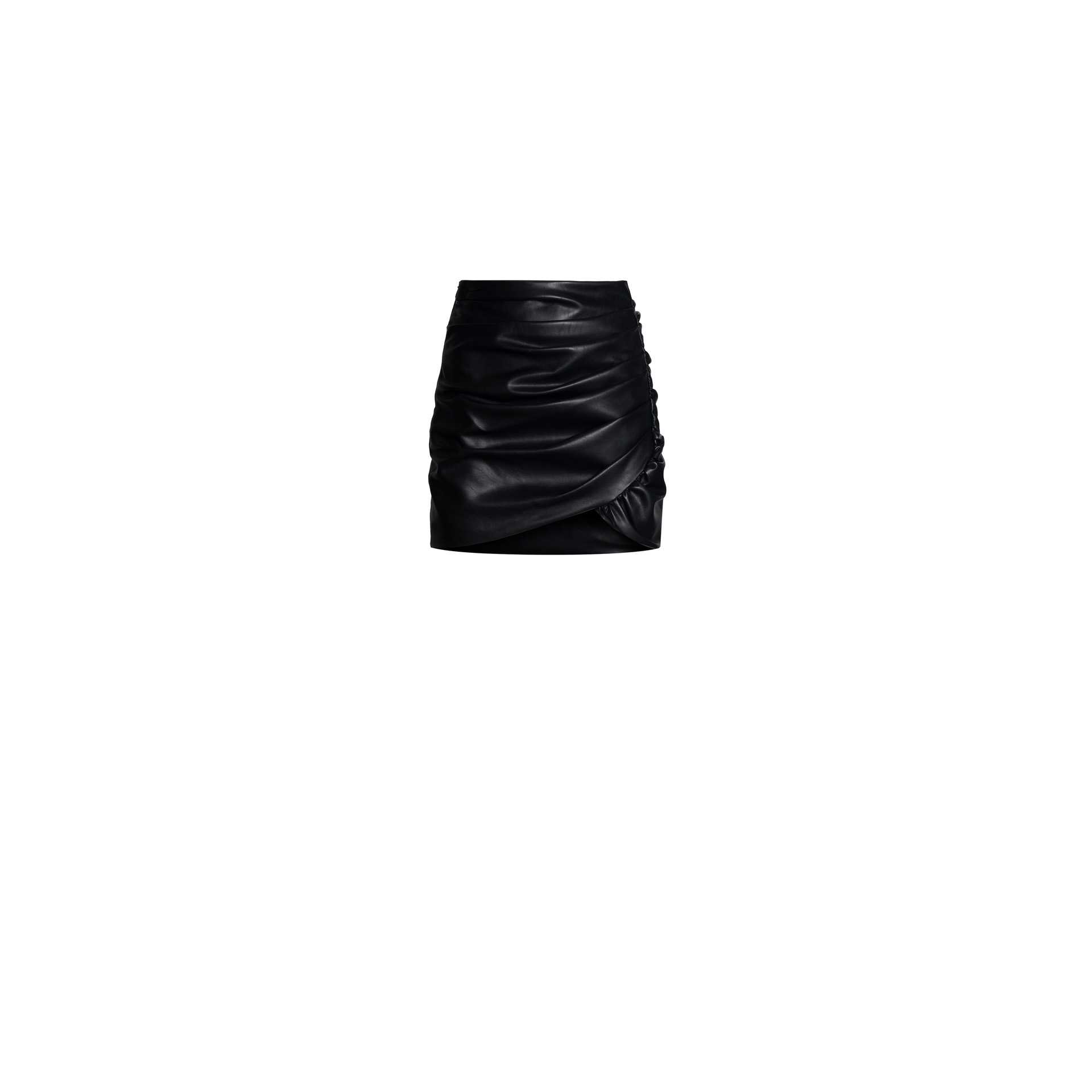 Nineminutes RESORT23 – THE CURLING LEATHER BLACK shopping online