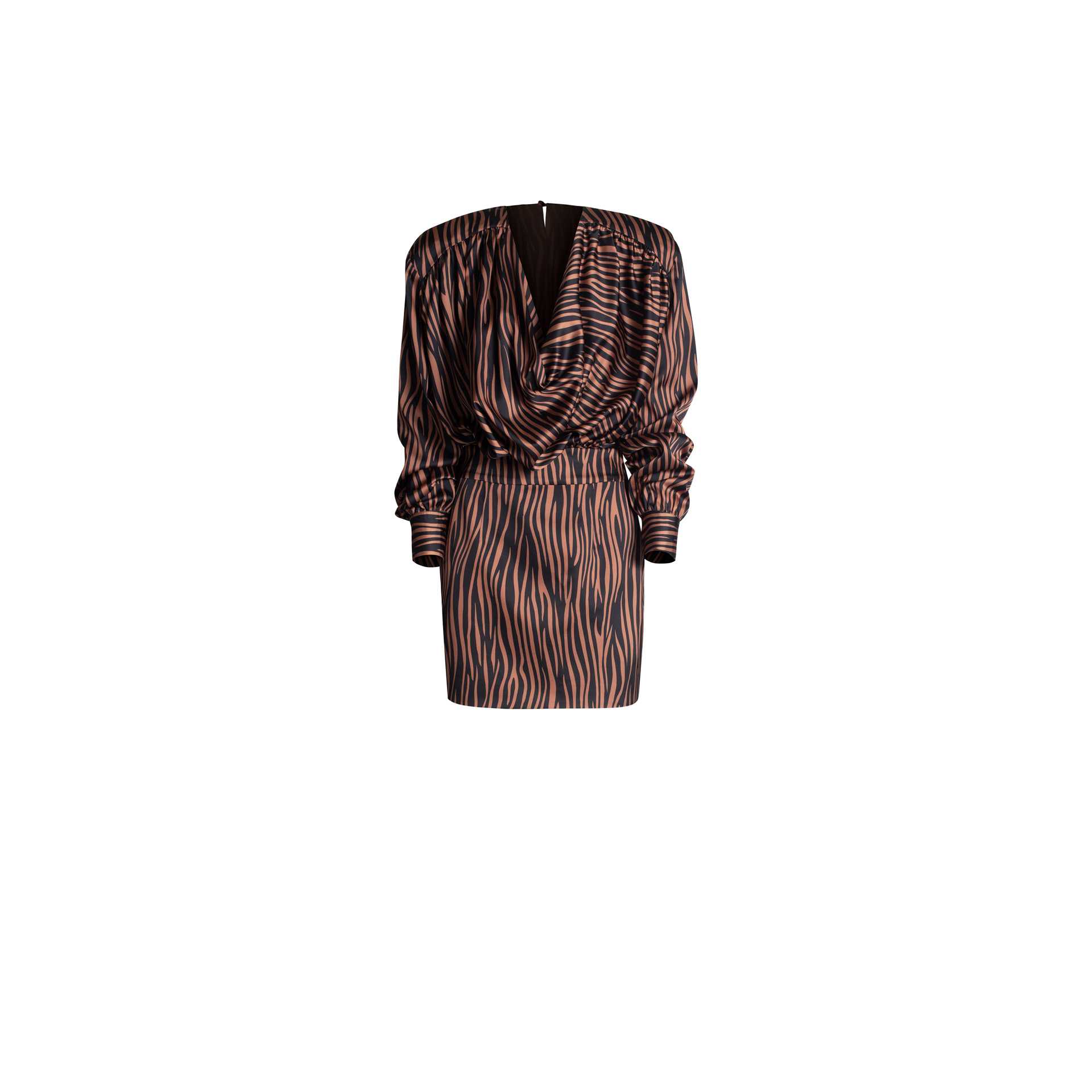 Nineminutes FW22.23 – THE GINA DRESS TIGER shopping online