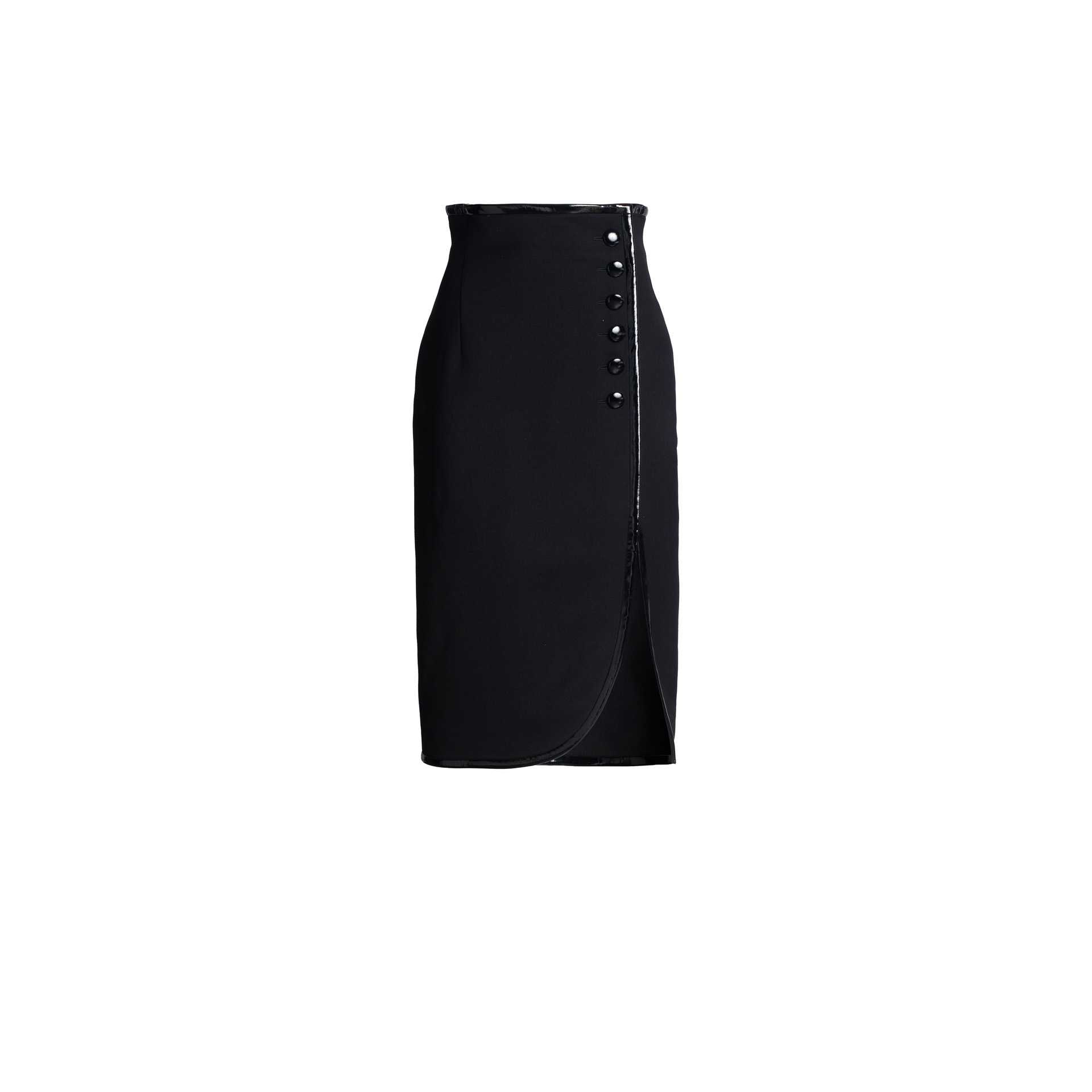 Nineminutes FW22.23 – THE GRACE MIDI WOOL BLACK shopping online