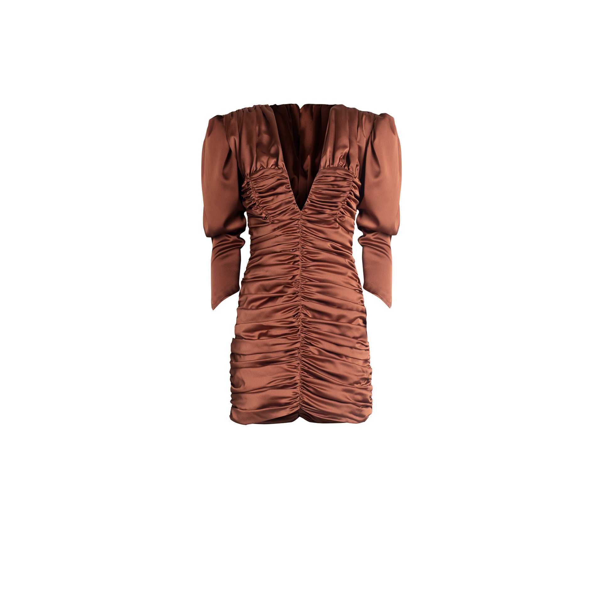 Nineminutes FW22.23 – THE PAOLINA DRESS BRONZE shopping online