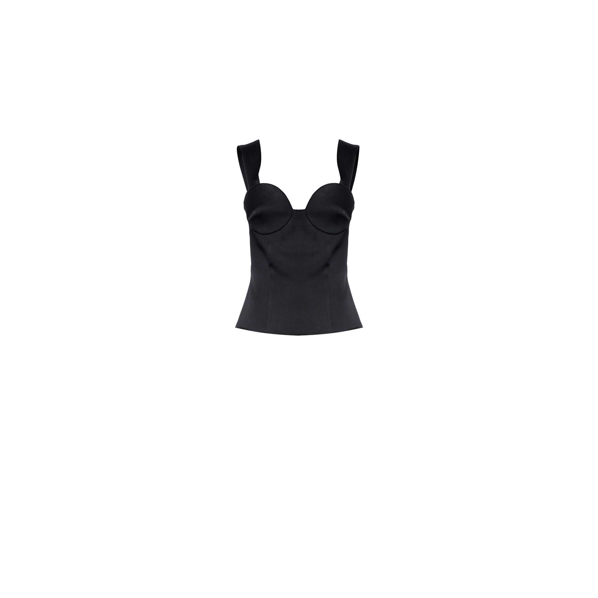 Nineminutes FW22.23 -THE ROBY TOP BLACK shopping online