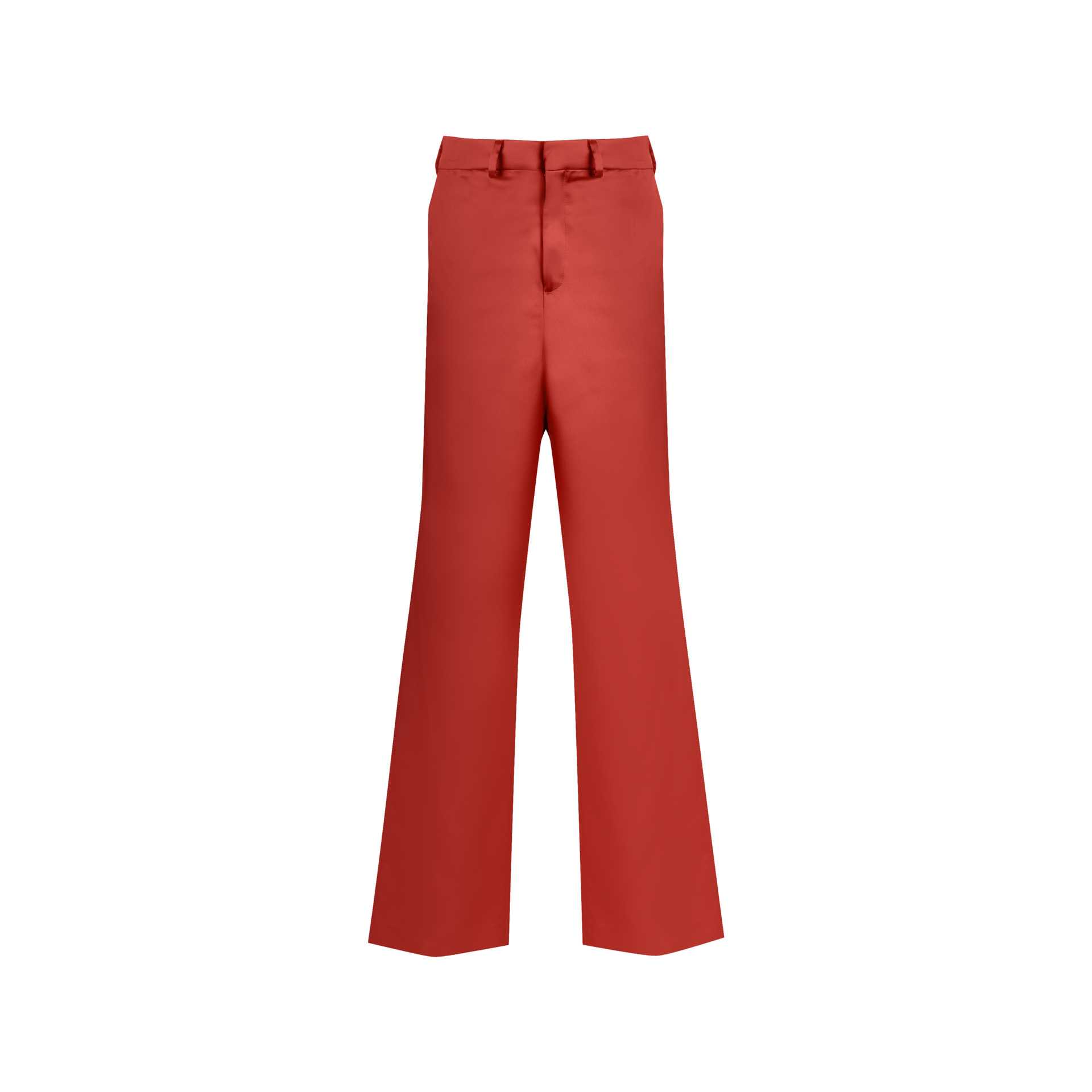 Nineminutes REVERSIBLE – THE WOMAN SUBMARINE PANTS SATIN ORANGE shopping online