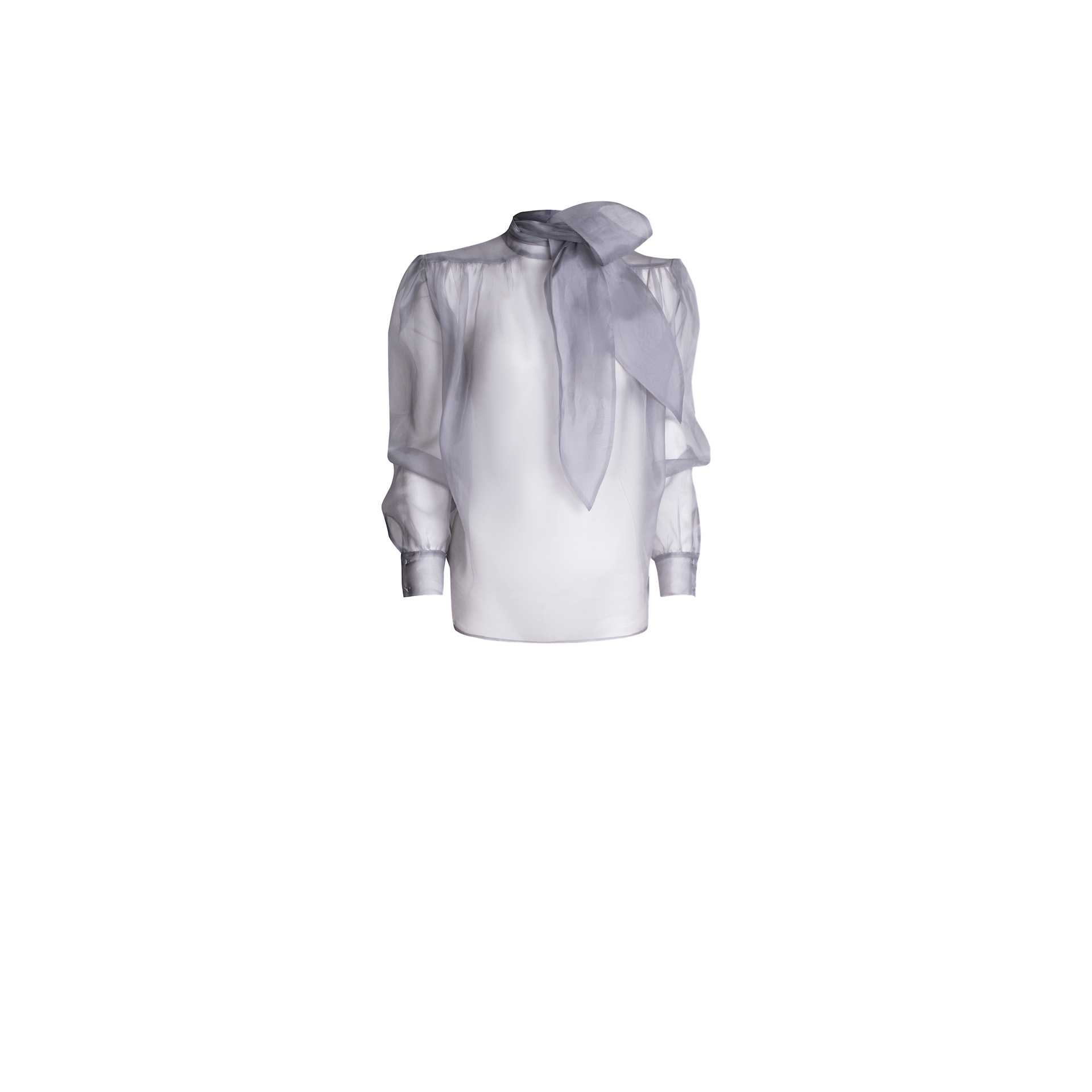 Nineminutes IMNOTPERFECT – THE DANIELLE TOP ORGANZA GREY shopping online