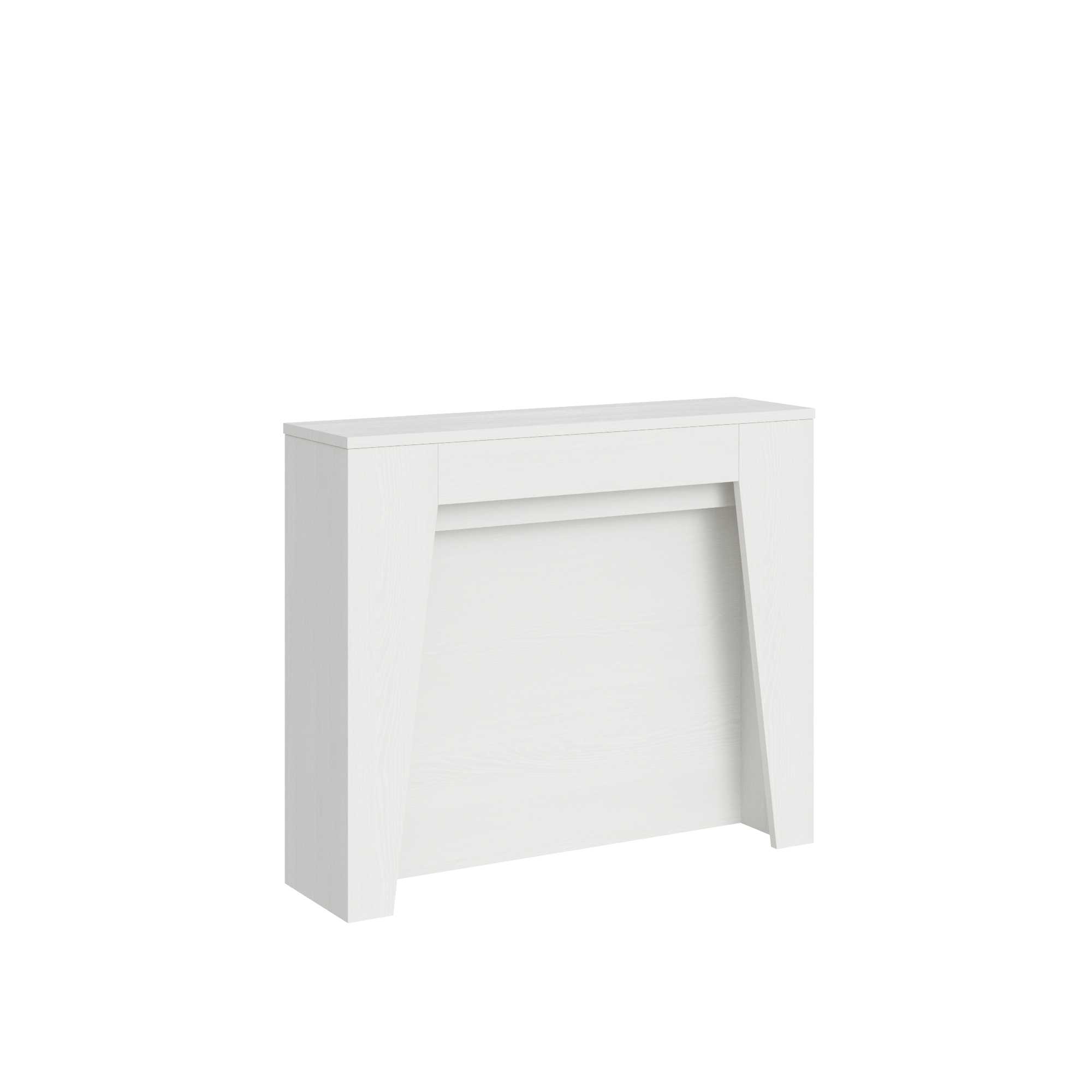 Itamoby Consolle allungabile 90×25/211 cm Anea Bianco Frassino shopping online