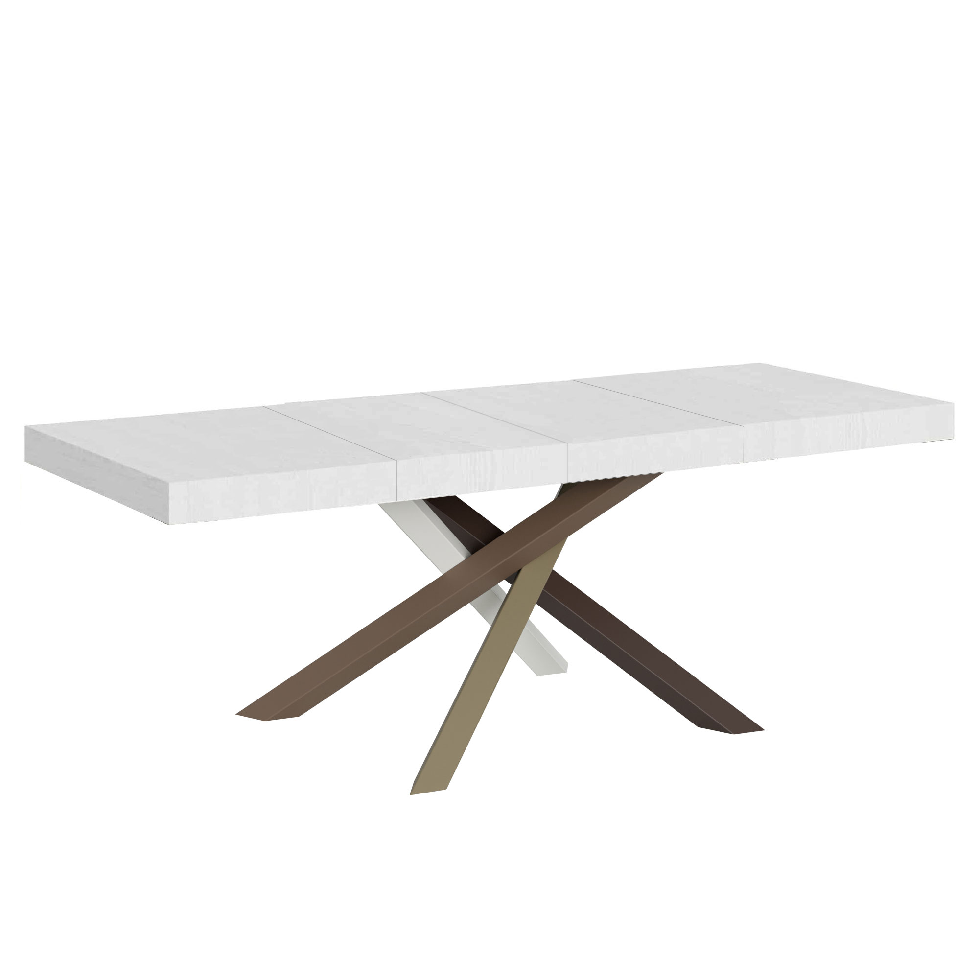 Itamoby Tavolo allungabile 90×180/284 cm Volantis Premium Bianco Frassino telaio 4/C shopping online