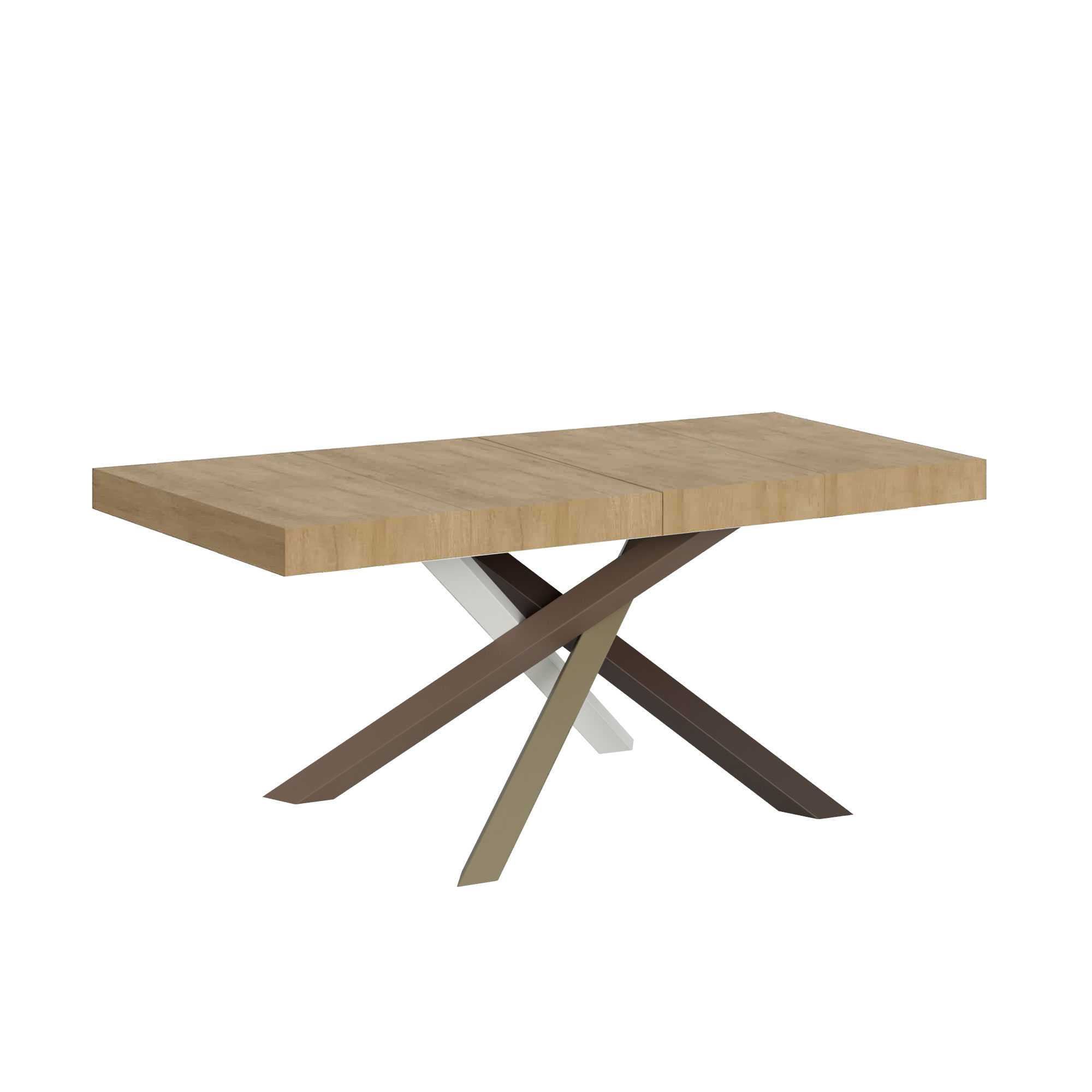 Itamoby Tavolo allungabile 90×140/244 cm Volantis Premium Quercia Natura telaio 4/C shopping online