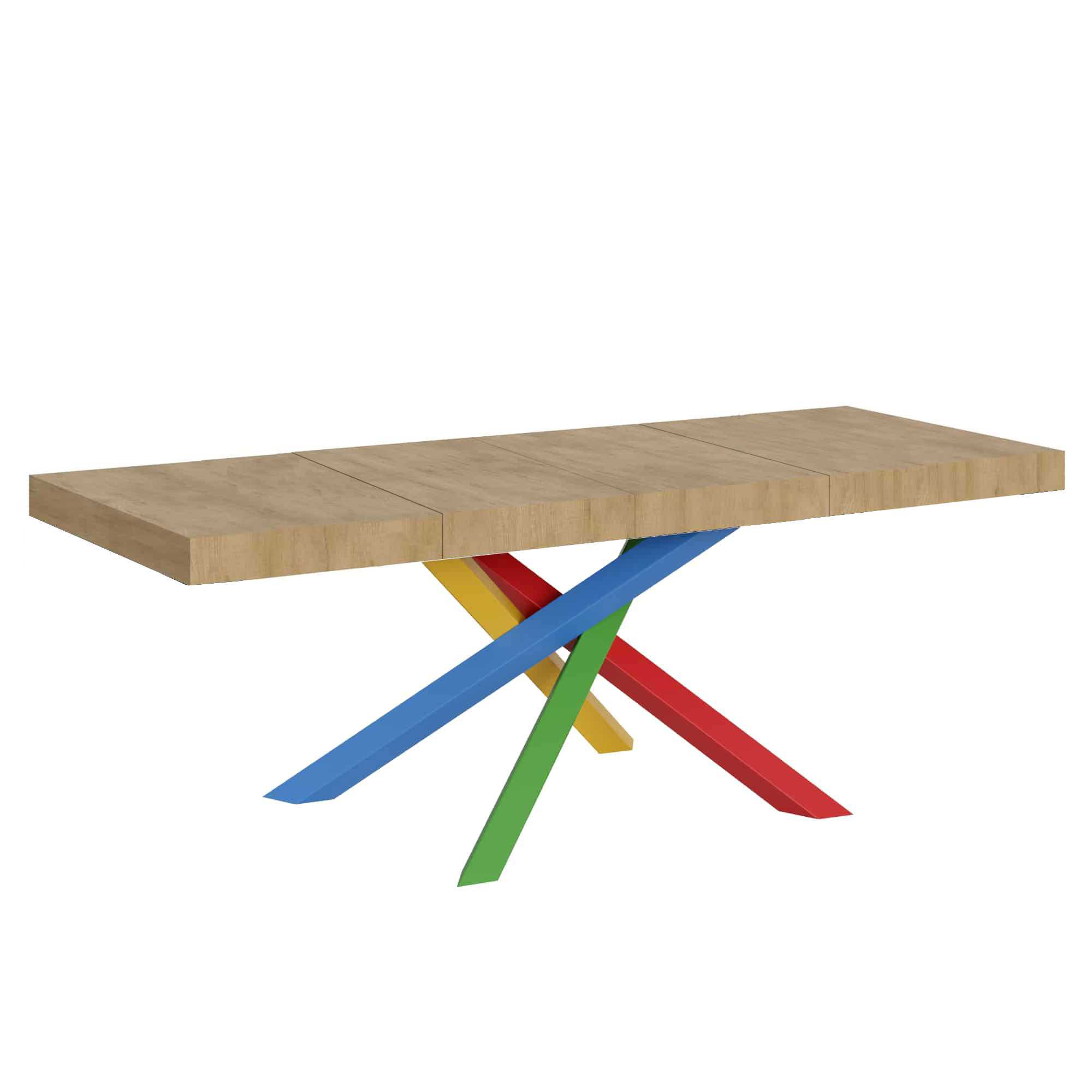 Itamoby Tavolo allungabile 90×180/284 cm Volantis Premium Quercia Natura telaio 4/B shopping online