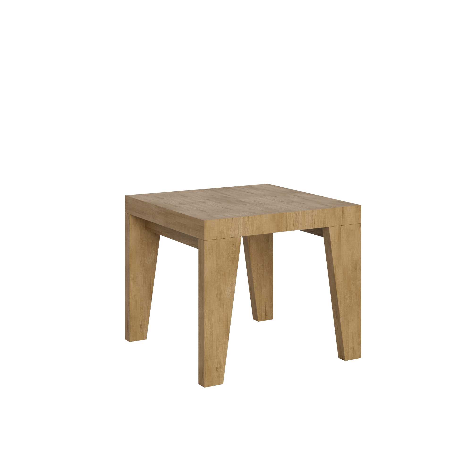 Itamoby Tavolo Naxy Allungabile Quercia Natura 90×90 Allungato 246 shopping online