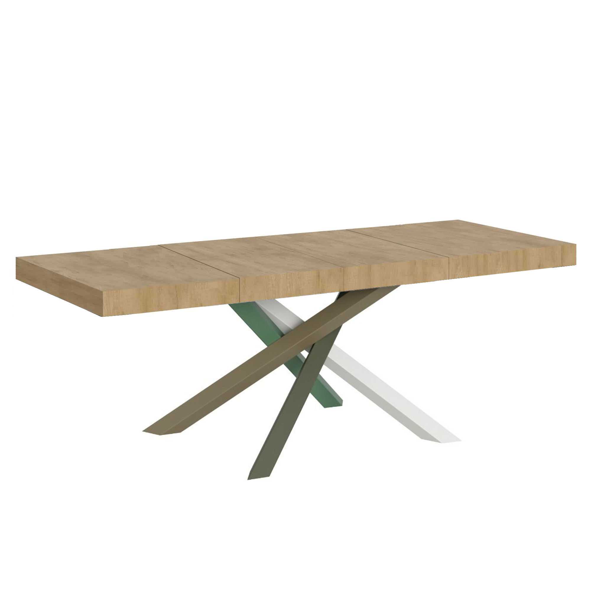 Itamoby Tavolo allungabile 90×180/284 cm Volantis Premium Quercia Natura telaio 4/A shopping online