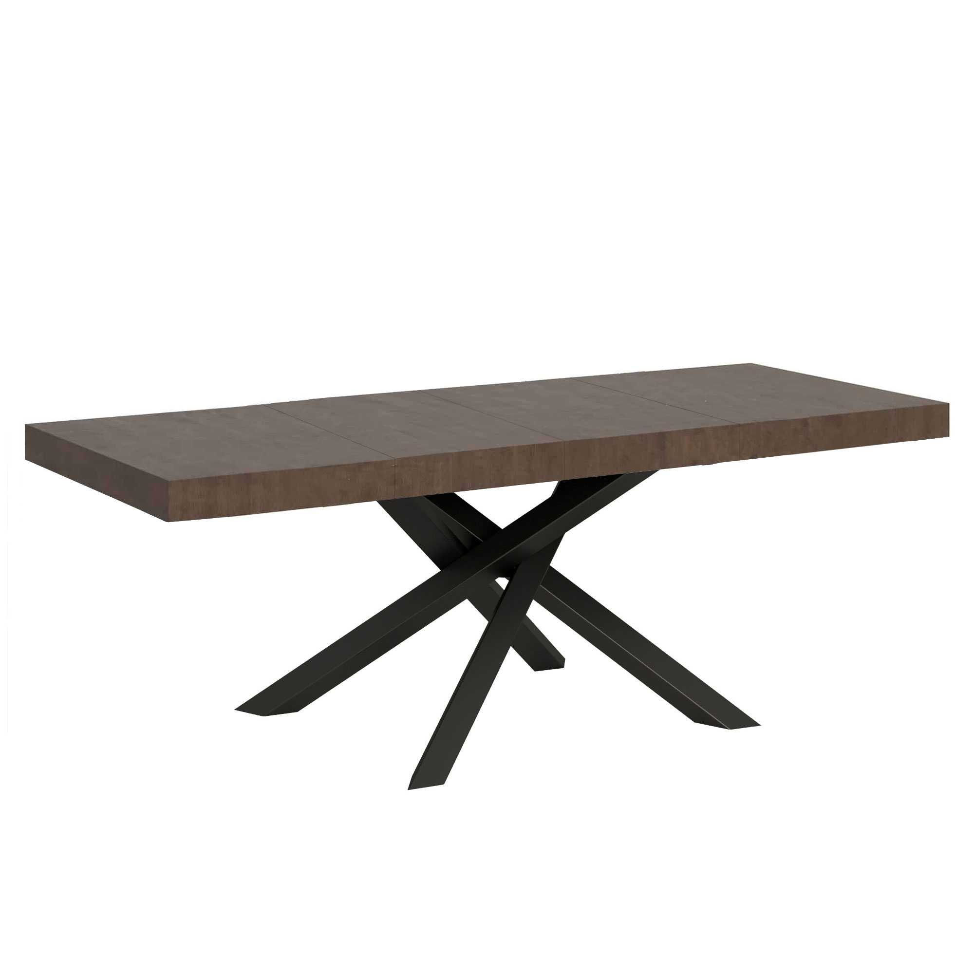 Itamoby Tavolo allungabile 90×180/284 cm Volantis Premium Noce telaio Antracite shopping online