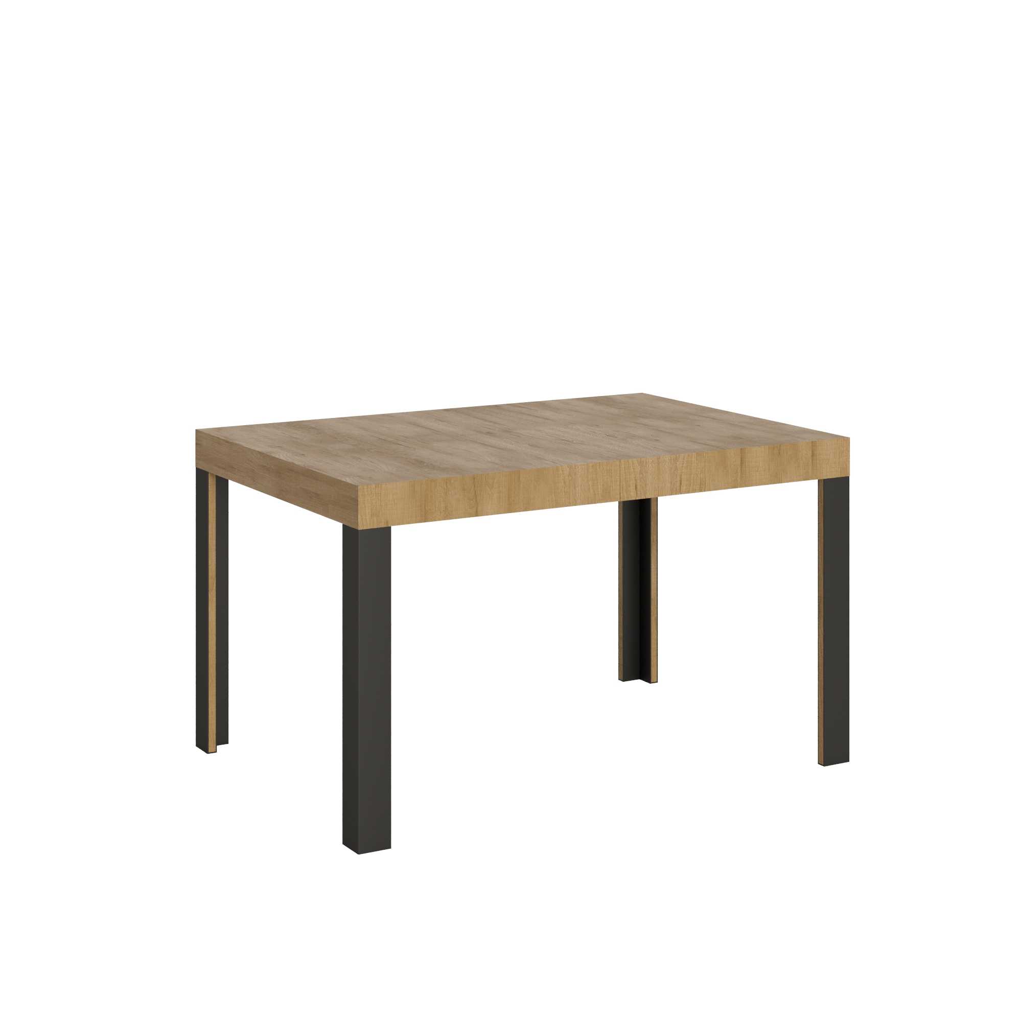 Itamoby Tavolo Linea Allungabile piano Quercia Natura 90×130 Allungato 234 telaio Antracite shopping online