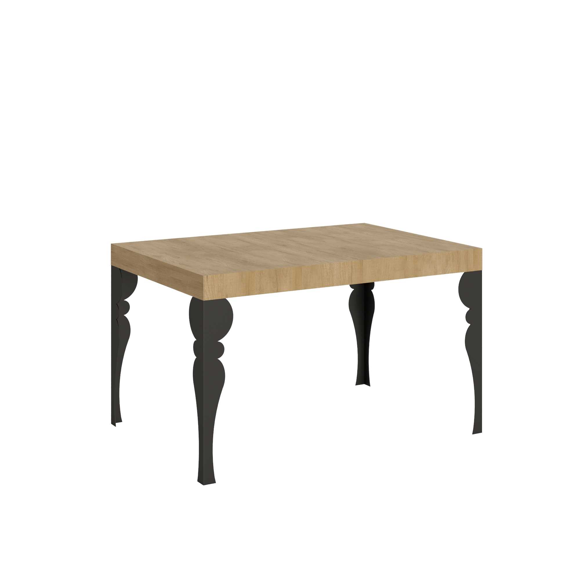 Itamoby Tavolo allungabile 90X140/244 cm Paxon Quercia Natura telaio Antracite shopping online