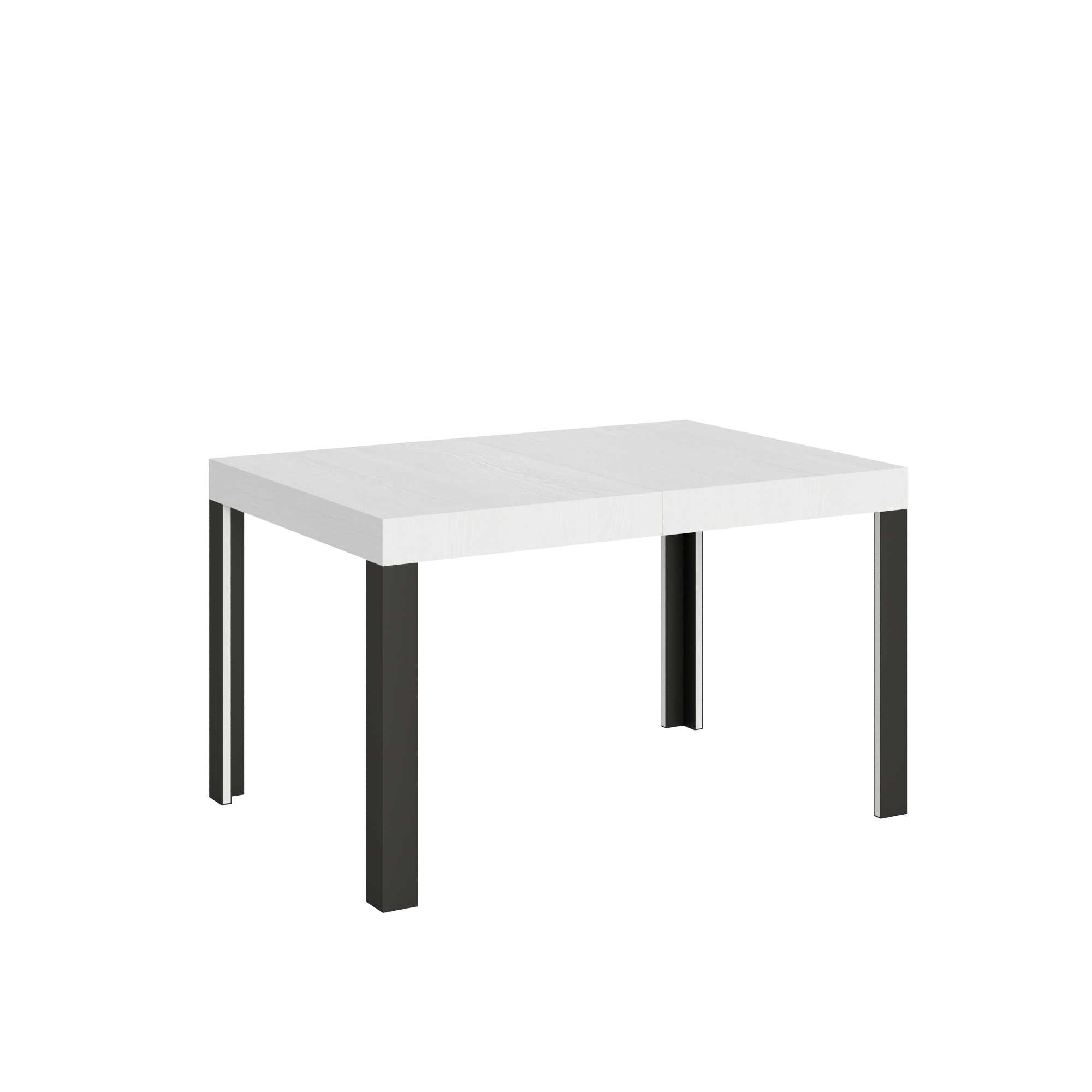 Itamoby Tavolo allungabile 90×140/244 cm Linea Bianco Frassino telaio Antracite shopping online