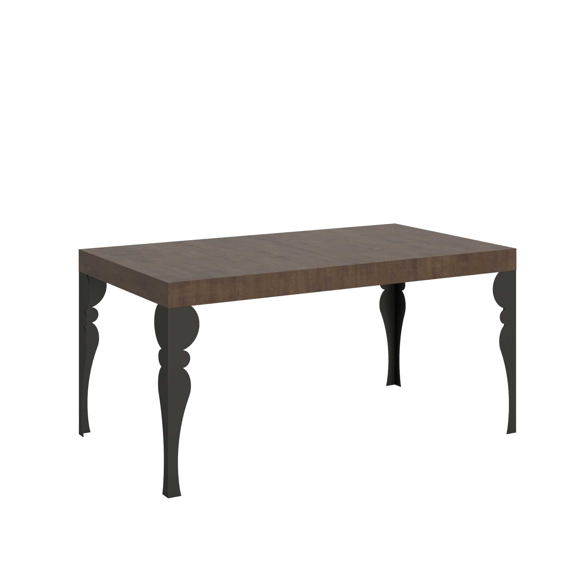 Itamoby Tavolo Paxon Allungabile piano Noce 90×160 Allungato 264 telaio Antracite shopping online