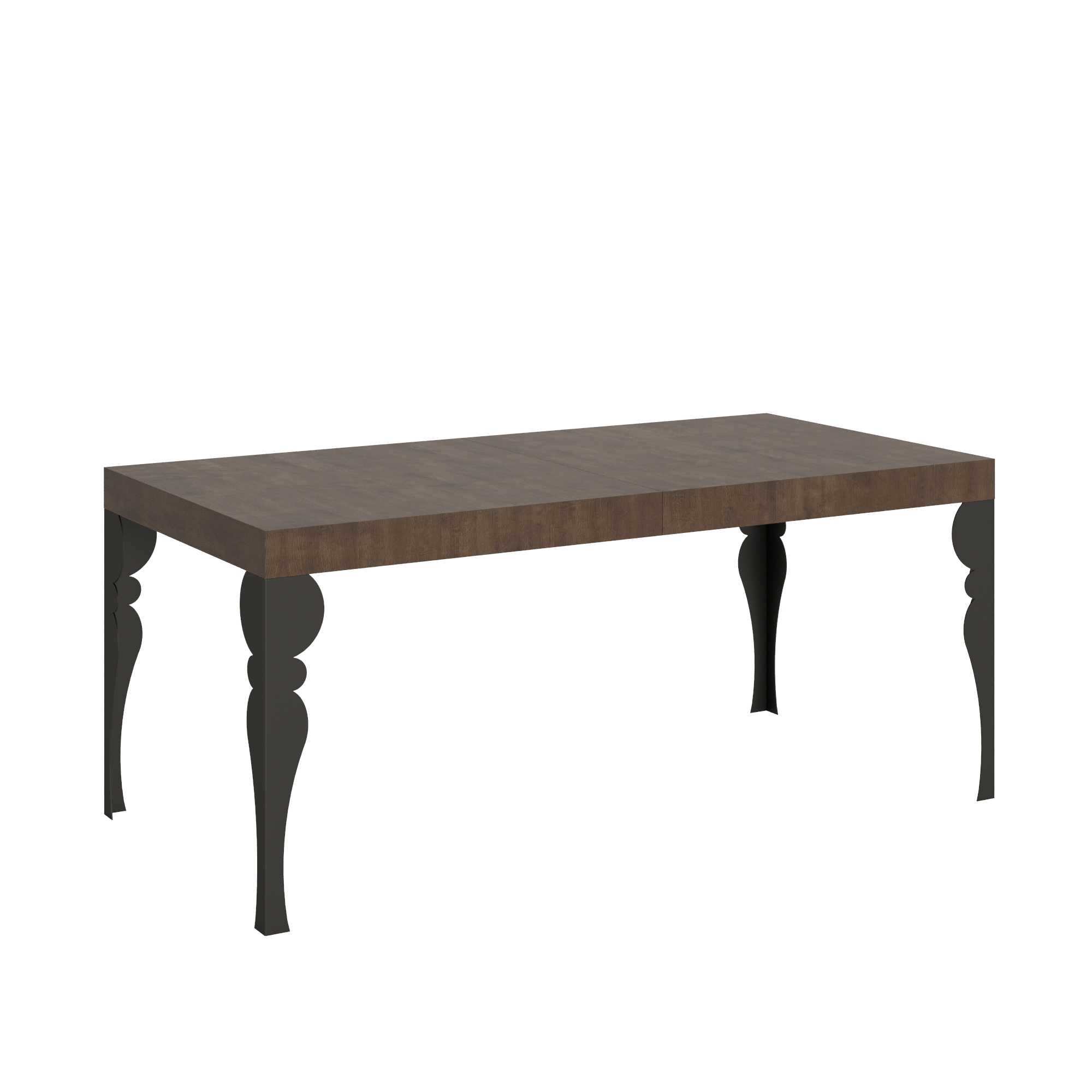 Itamoby Tavolo Paxon Allungabile piano Noce 90×180 Allungato 440 telaio Antracite shopping online