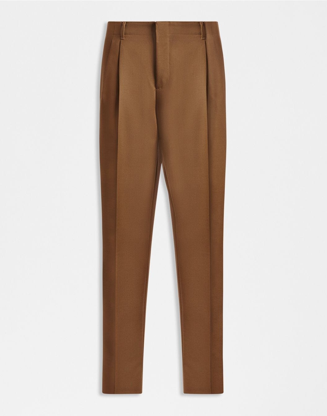 Lardini Pantalone nocciola in lana mohair shopping online