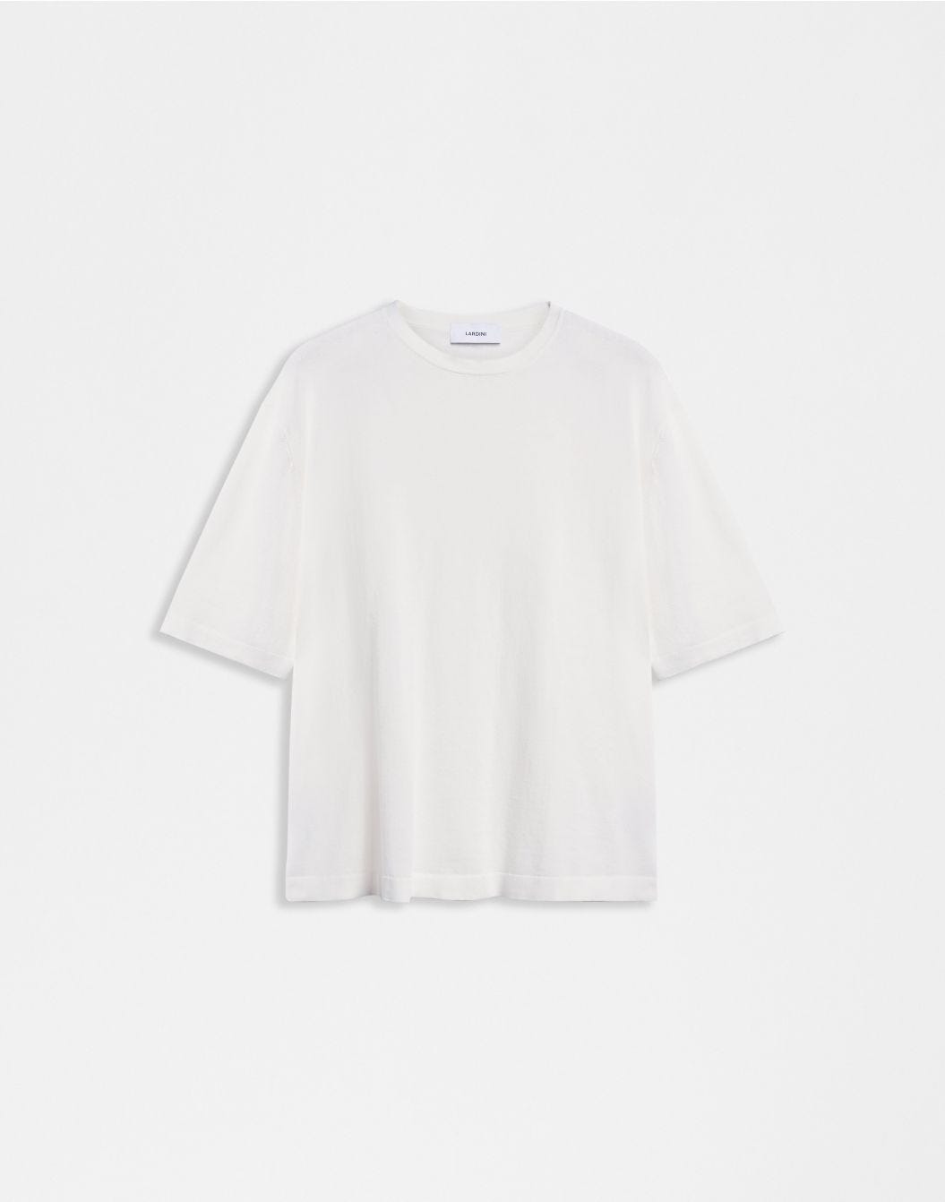 Lardini T-shirt a manica corta in filato di cotone shopping online