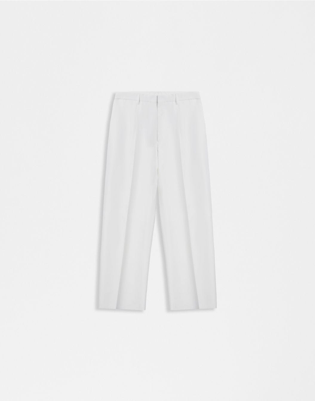 Lardini Pantalone comfort bianco in viscosa shopping online