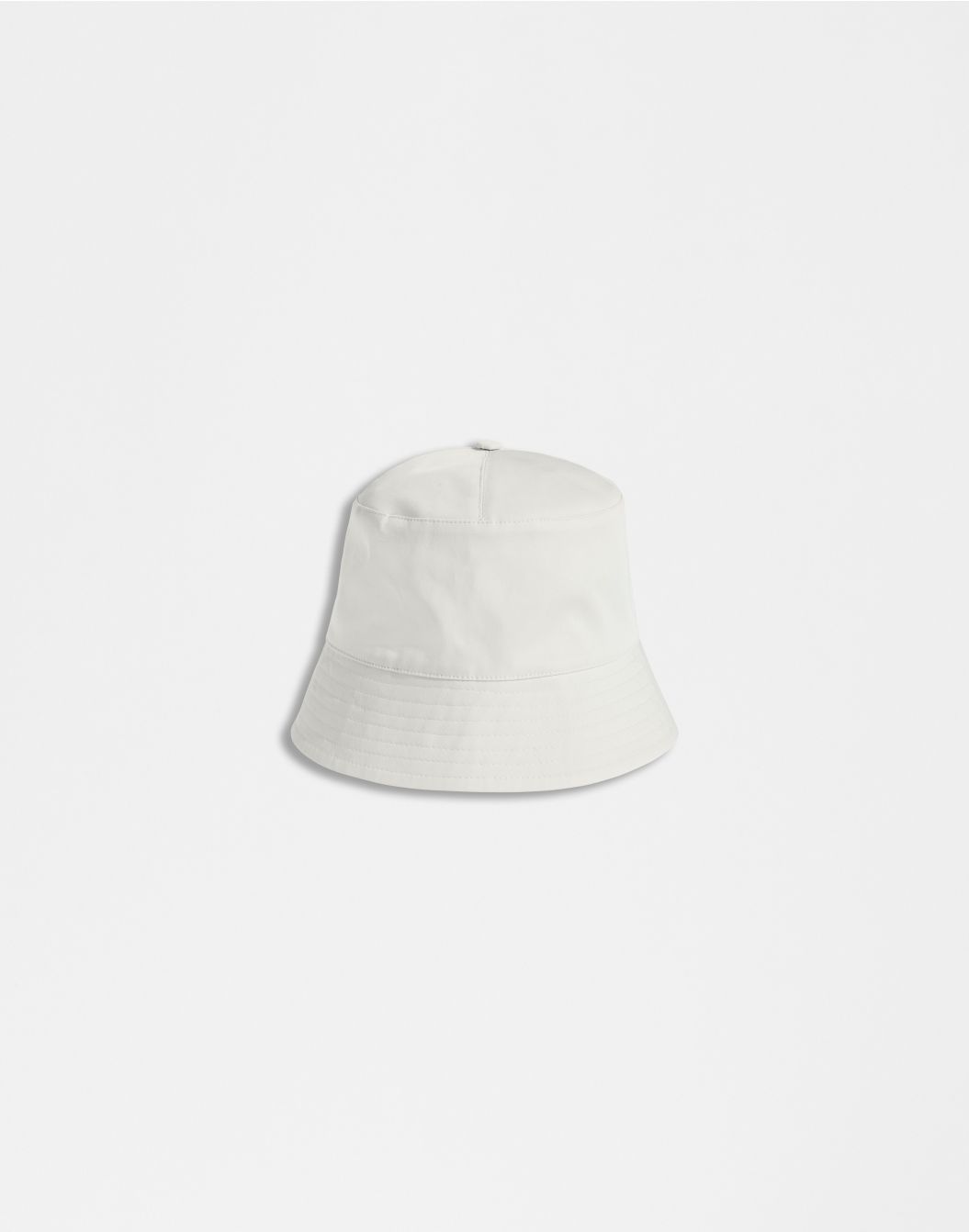 Lardini Cappello da pescatore in drill di cotone stretch bianco shopping online