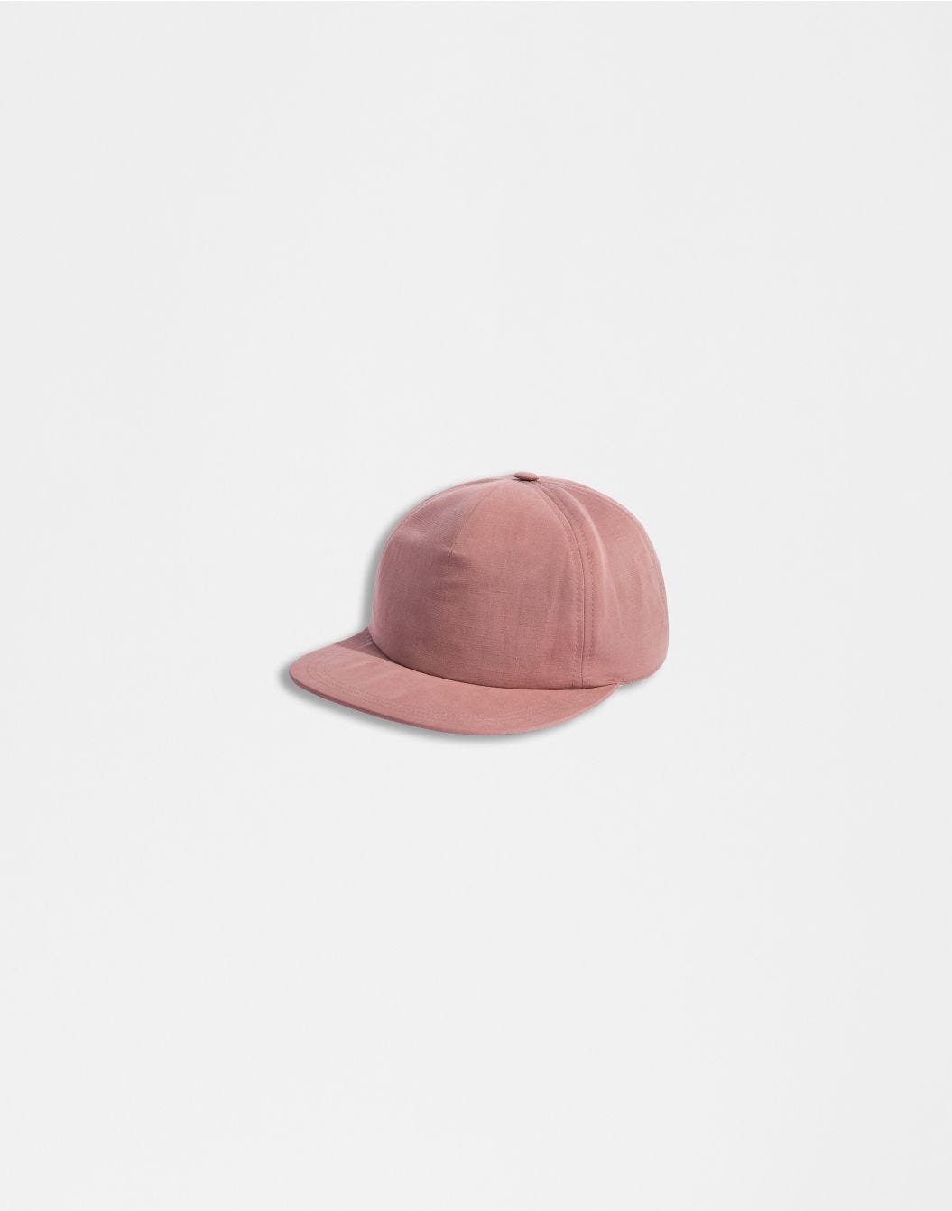 Lardini Cappello da baseball in lino e micro tencel rosa shopping online