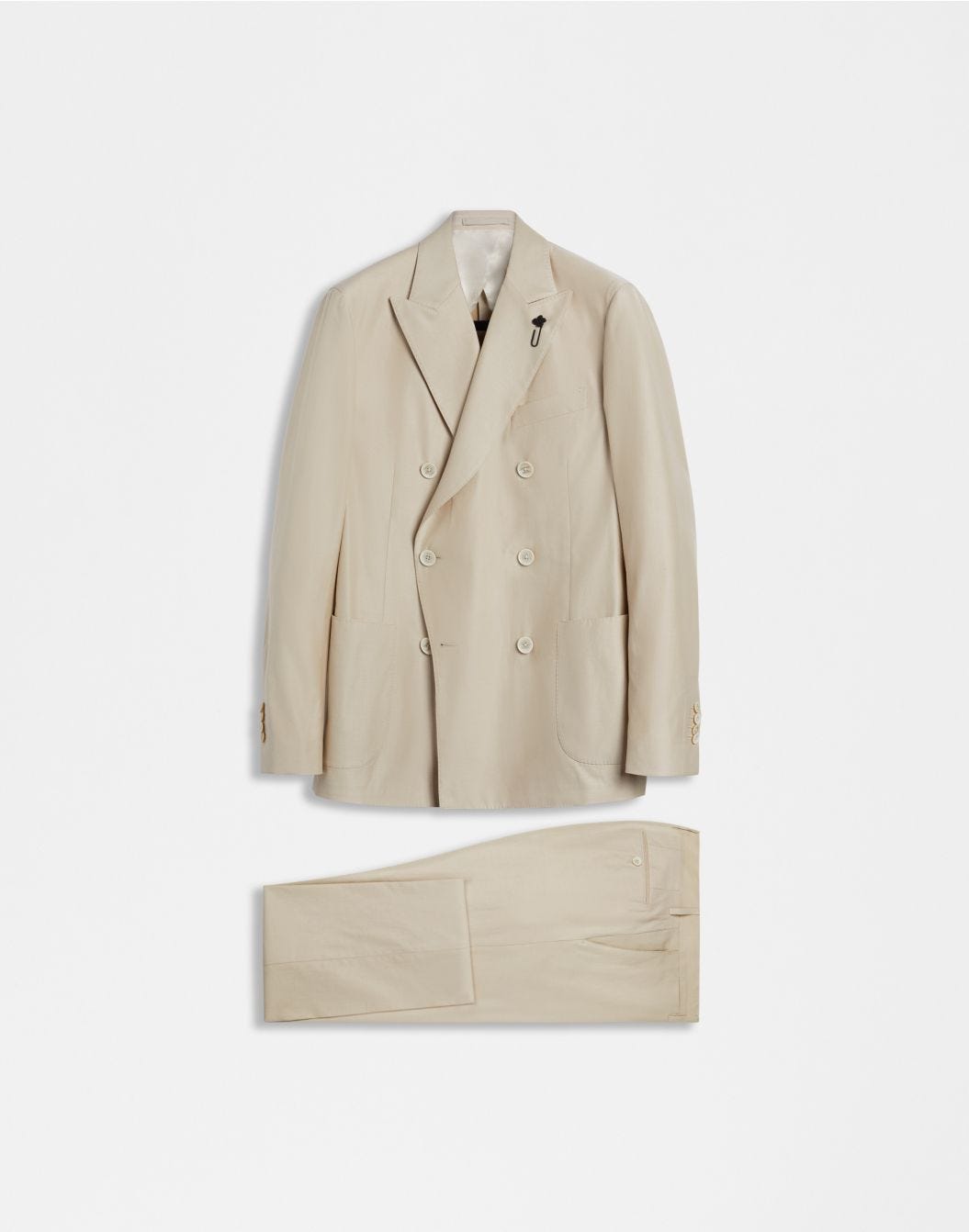 Lardini Abito special line in twill di cotone beige shopping online