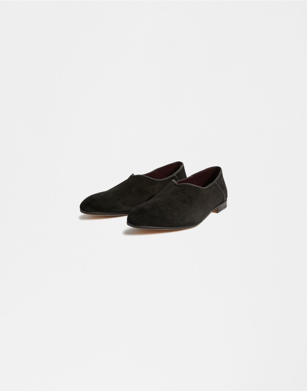 Lardini Babouche in pelle di vitello con bordo intrecciato shopping online