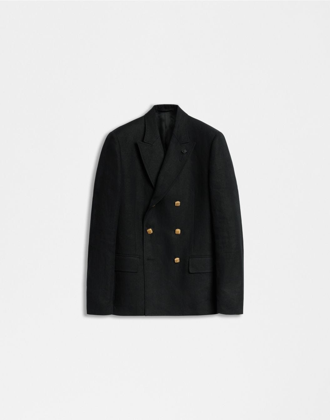 Lardini Blazer doppiopetto attitude nero principe di galles shopping online