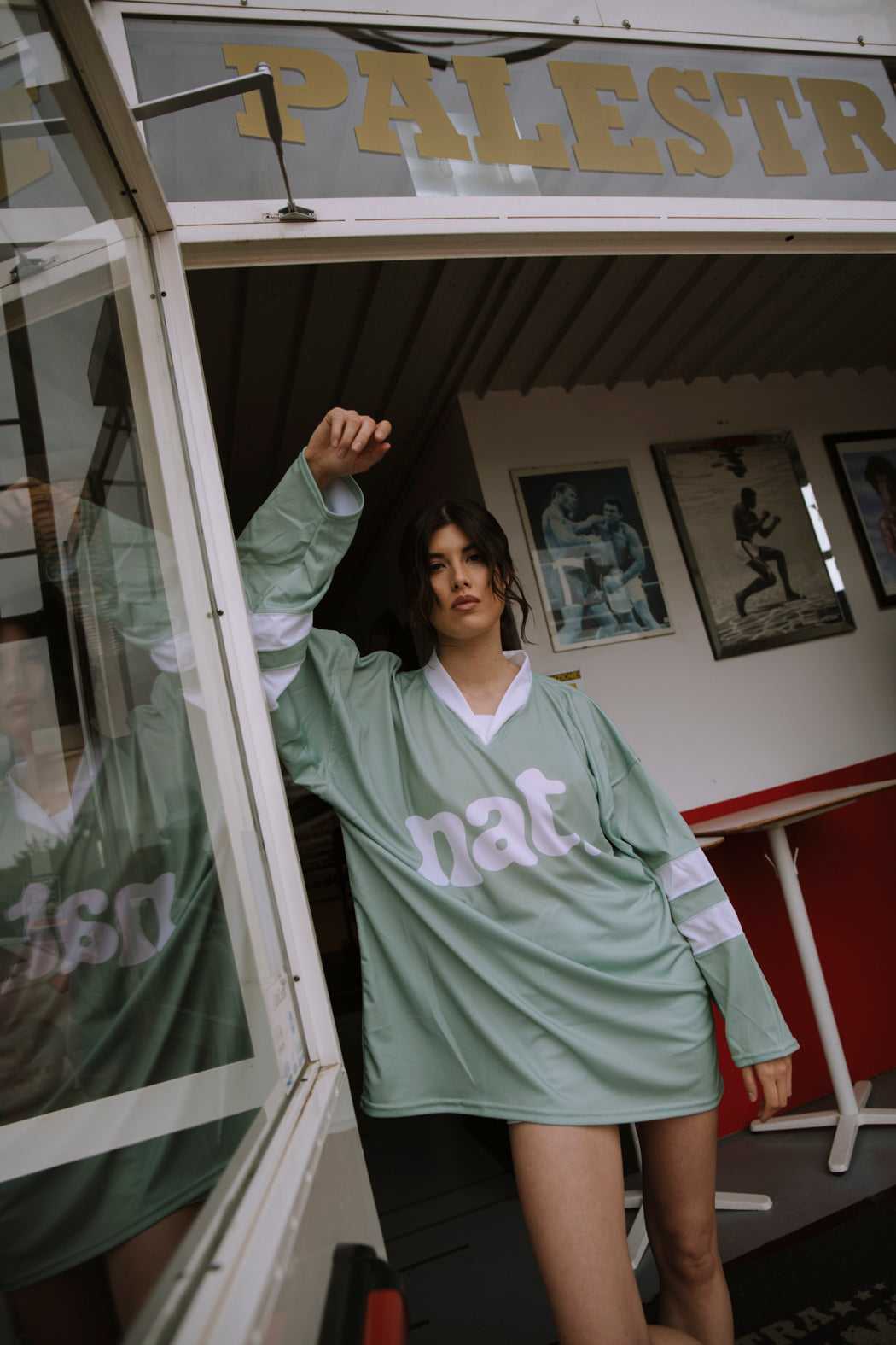 Not After Ten 999 HOCKEY TEE MINT GREEN shopping online