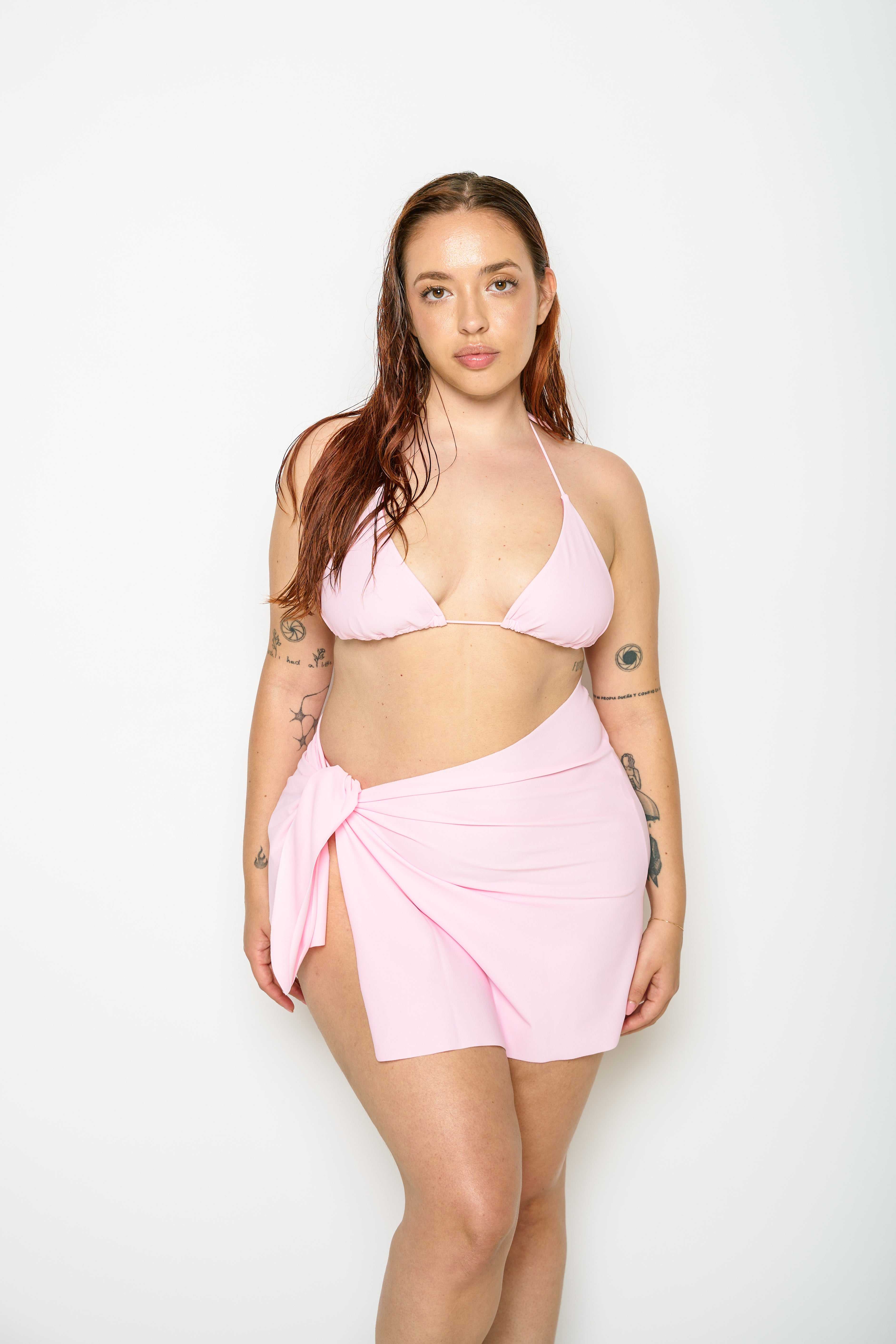 Not After Ten SHORT PINK PAREO shopping online