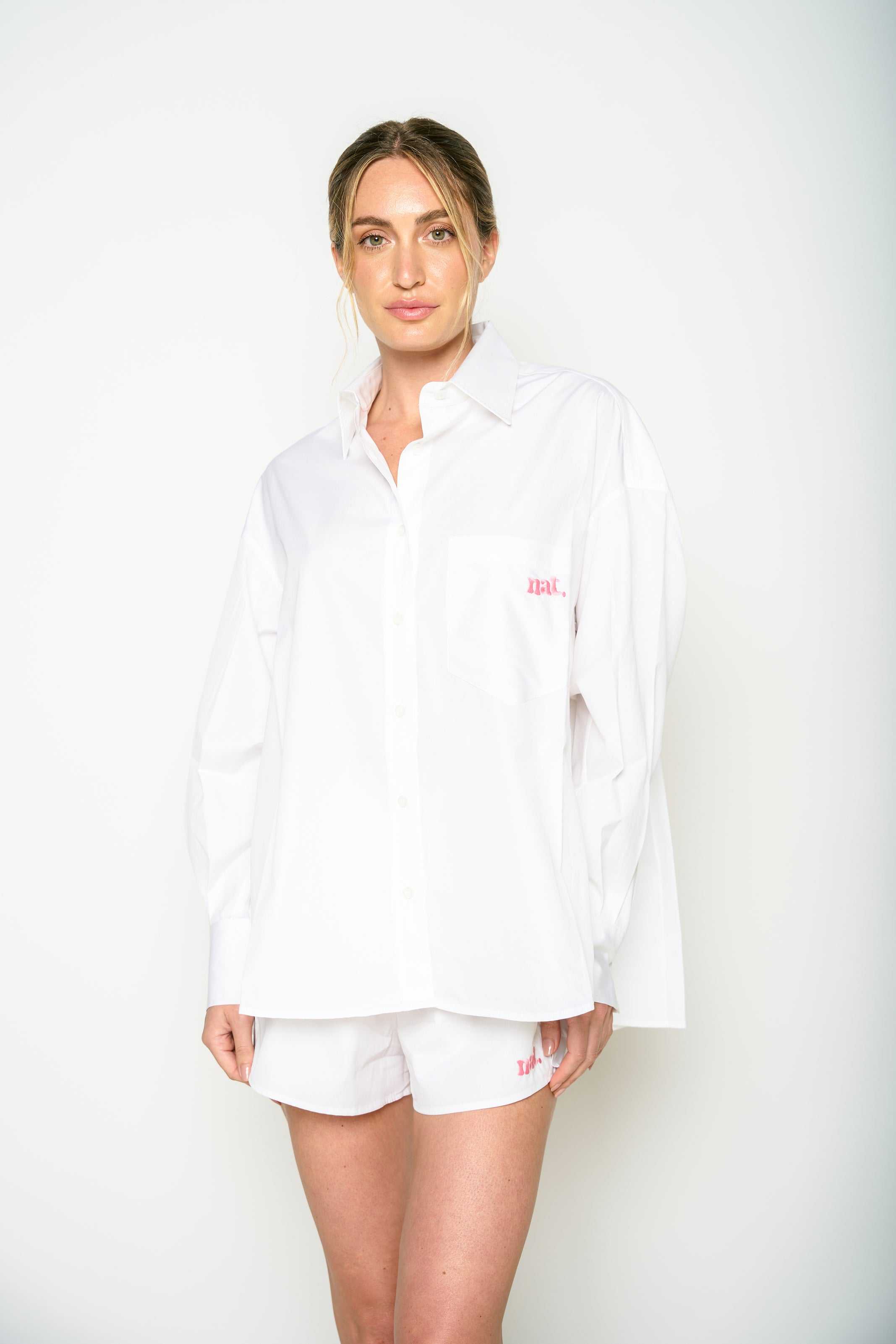 Not After Ten "NAT" WHITE SHIRT shopping online