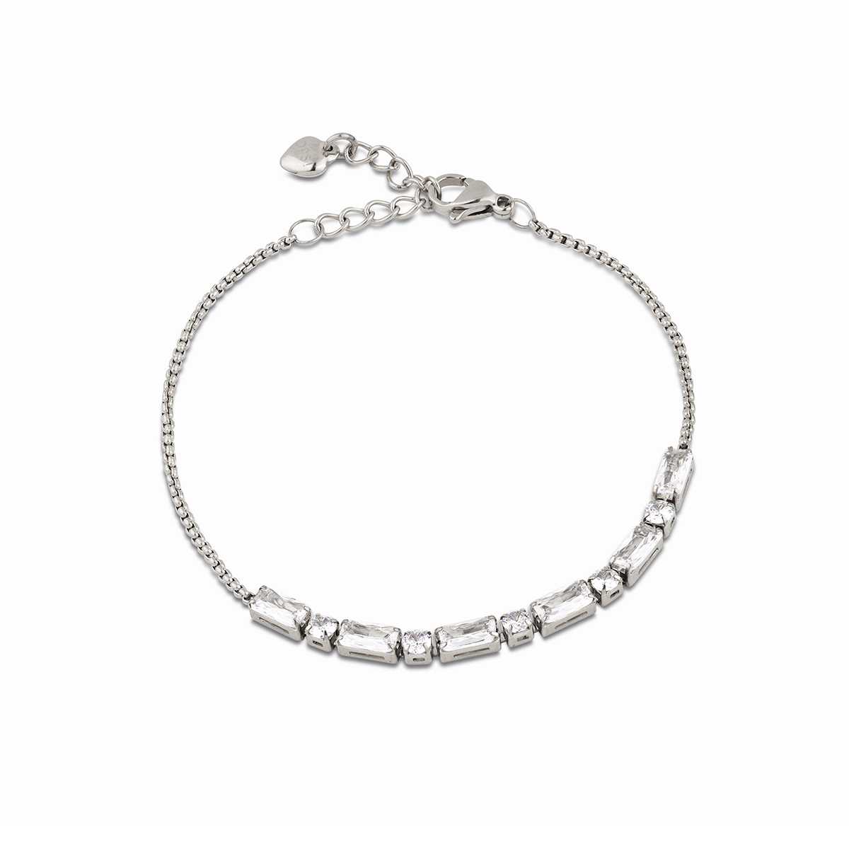 Opsobjects GLIMMER bracciale con pietre baguette e tonde shopping online