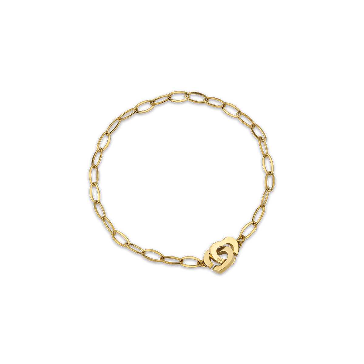 Opsobjects ENDLESS LOVE bracciale con chiusura con cuori (small) shopping online