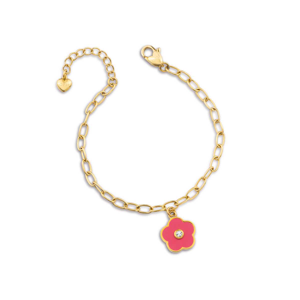 Opsobjects BLOOM bracciale pendente fiore smaltato shopping online