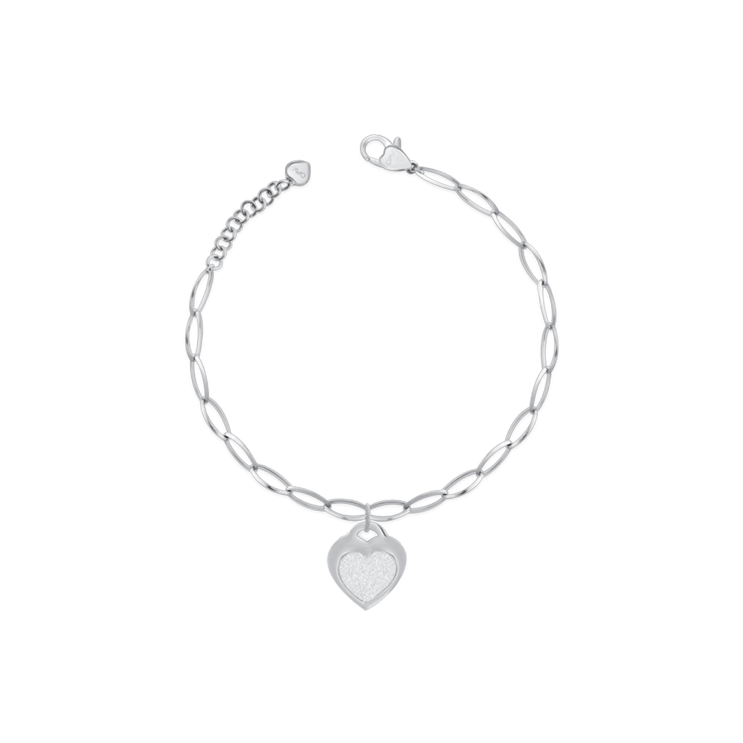 Opsobjects GLITTER HEART bracciale shopping online