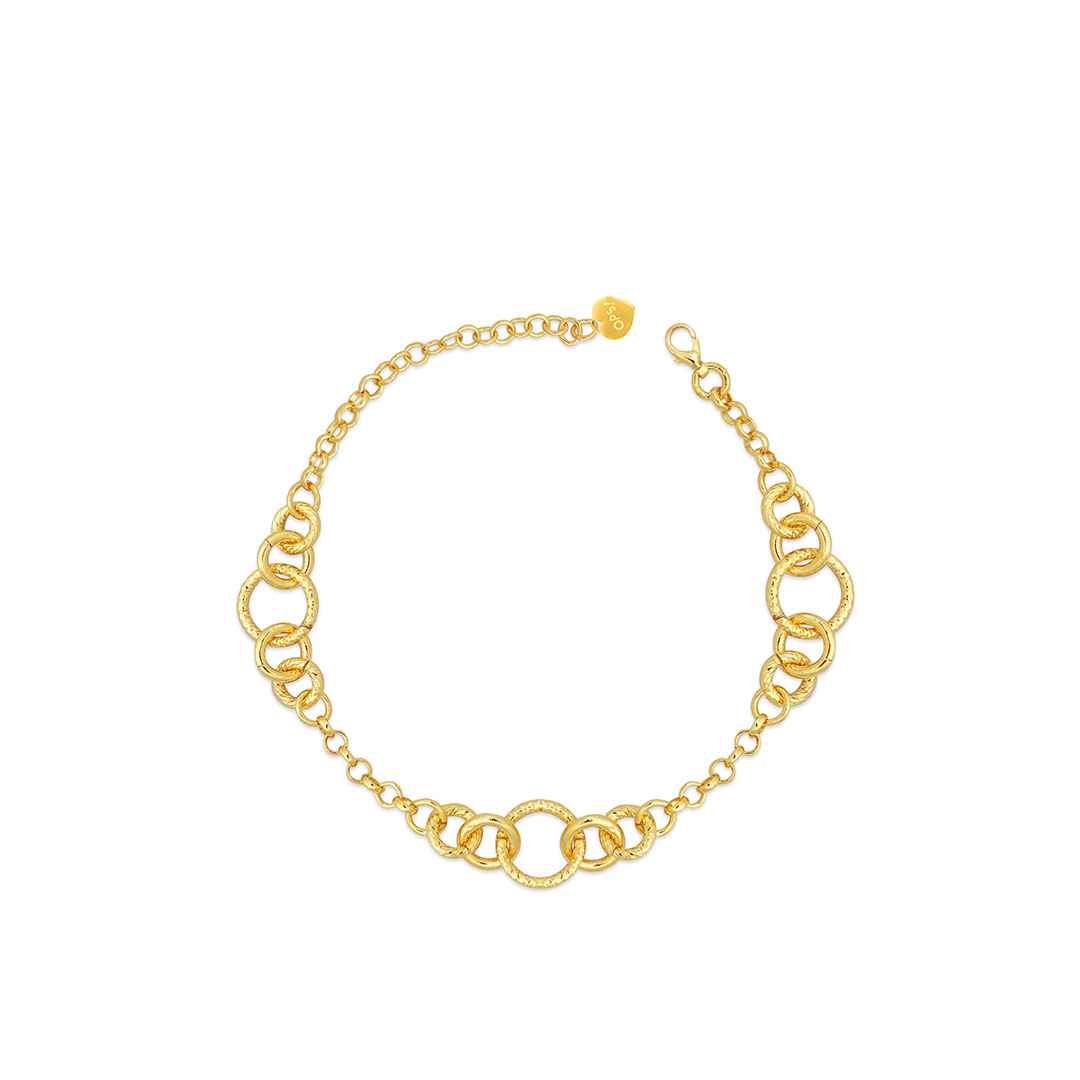 Opsobjects GRACE bracciale con maglie tonde diamantate shopping online