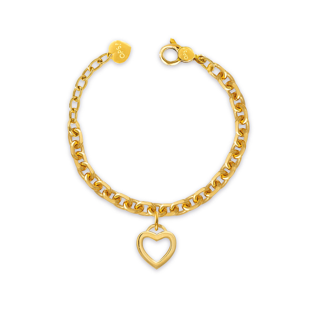 Opsobjects VICTORIA bracciale con cuore forato shopping online