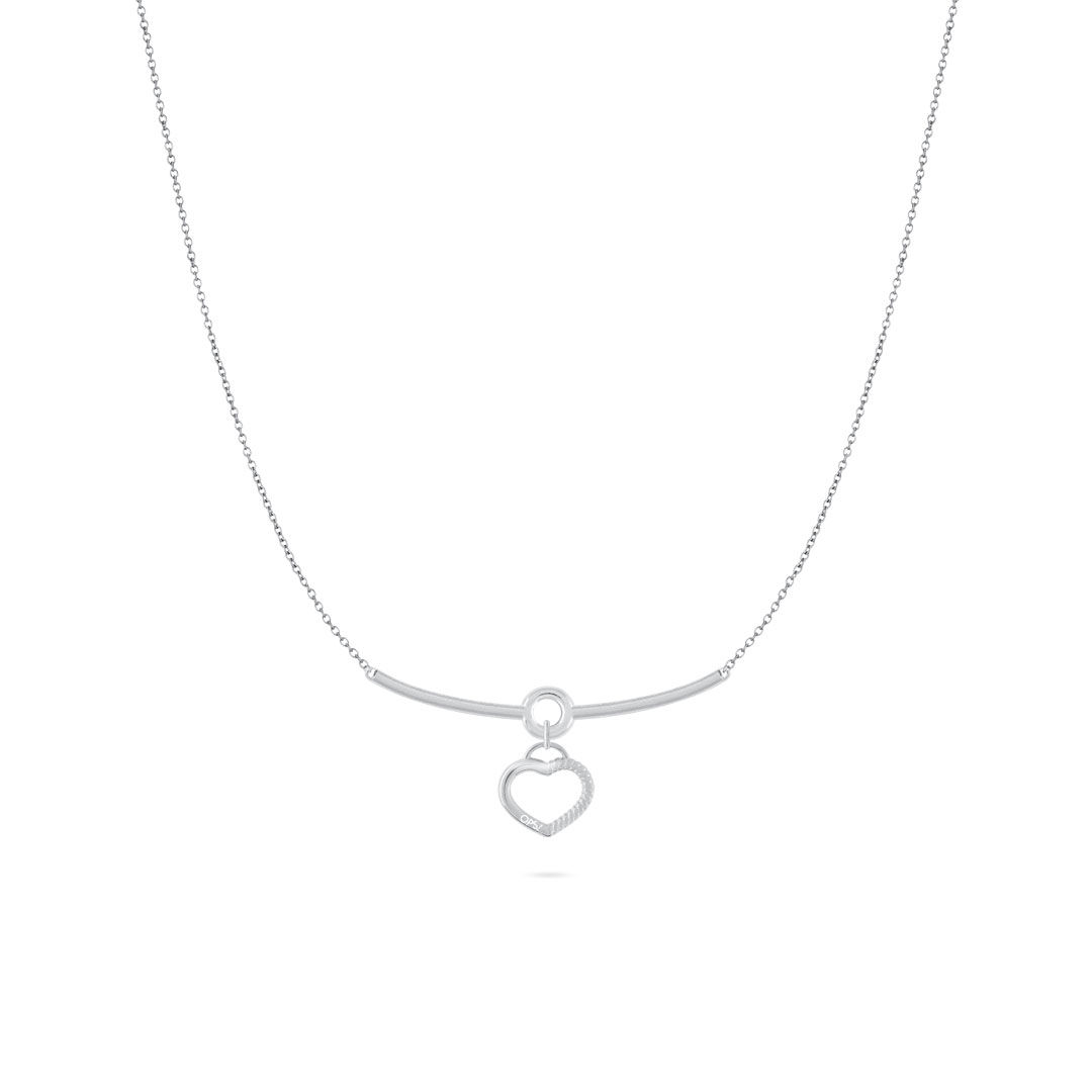 Opsobjects TWISTED collana cuore pendente shopping online