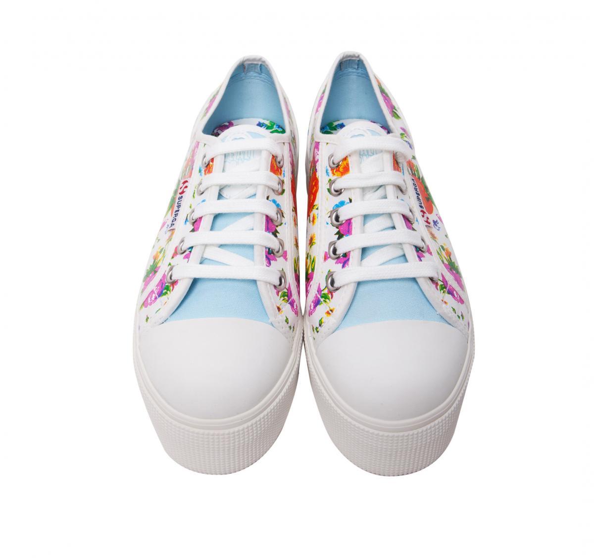 Opsobjects SUPERGA FLOWER alte azzurre shopping online