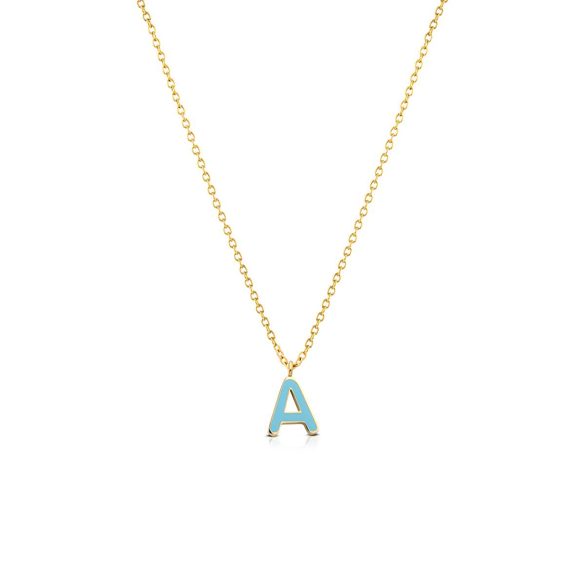 Opsobjects COLOR LETTER collana con smalto colorato shopping online